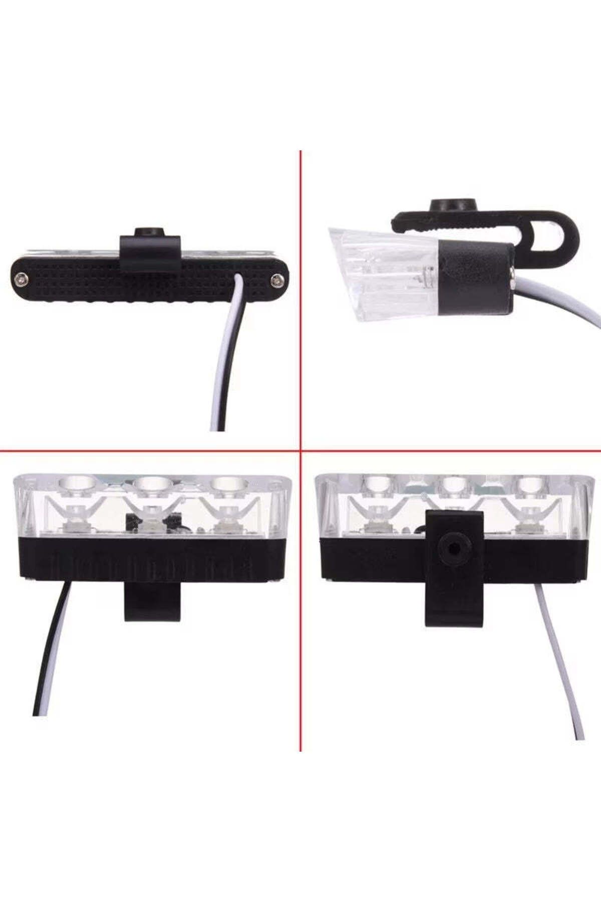 divendi-ro-Set of 4 red-blue LED warning lights for grid, strobe functions, 36W, 12V 3
