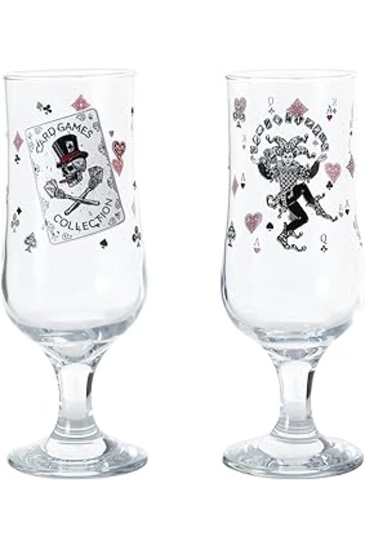 Mu Art Ahşap Concept Cards Bira Bardağı 2'Li 385 Ml