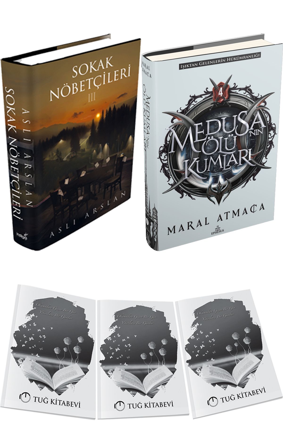 İndigo Kitap Sokak Nöbetçileri 3 Ciltli ve Medusanın Ölü Kumları 4 Ciltli + Hediyeli