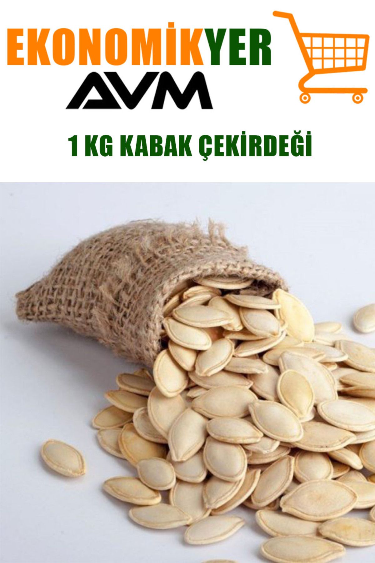 KABAK ÇEKİRDEĞİ EKONOMİKYER AVM NEVŞEHİR KABAK ÇEKİRDEĞİ 1 KG