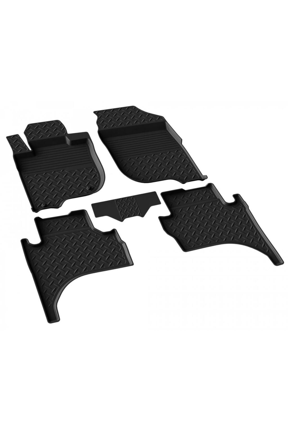 ferrous autoaccessories Mitsubishi L200 5 Ferrous 4D Havuzlu Kauçuk Paspas 2015-2020
