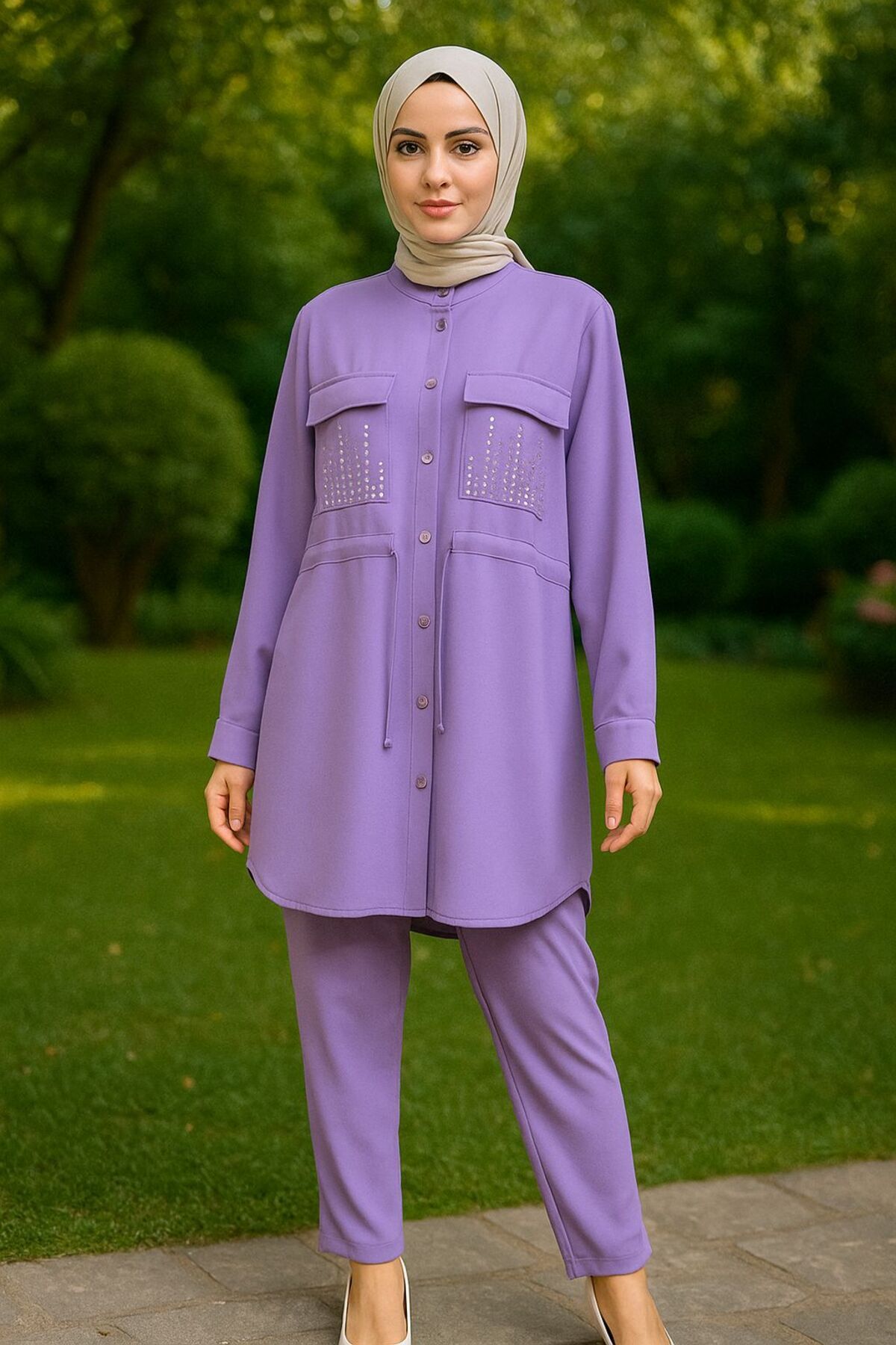 gül garden Pantolon Tunik