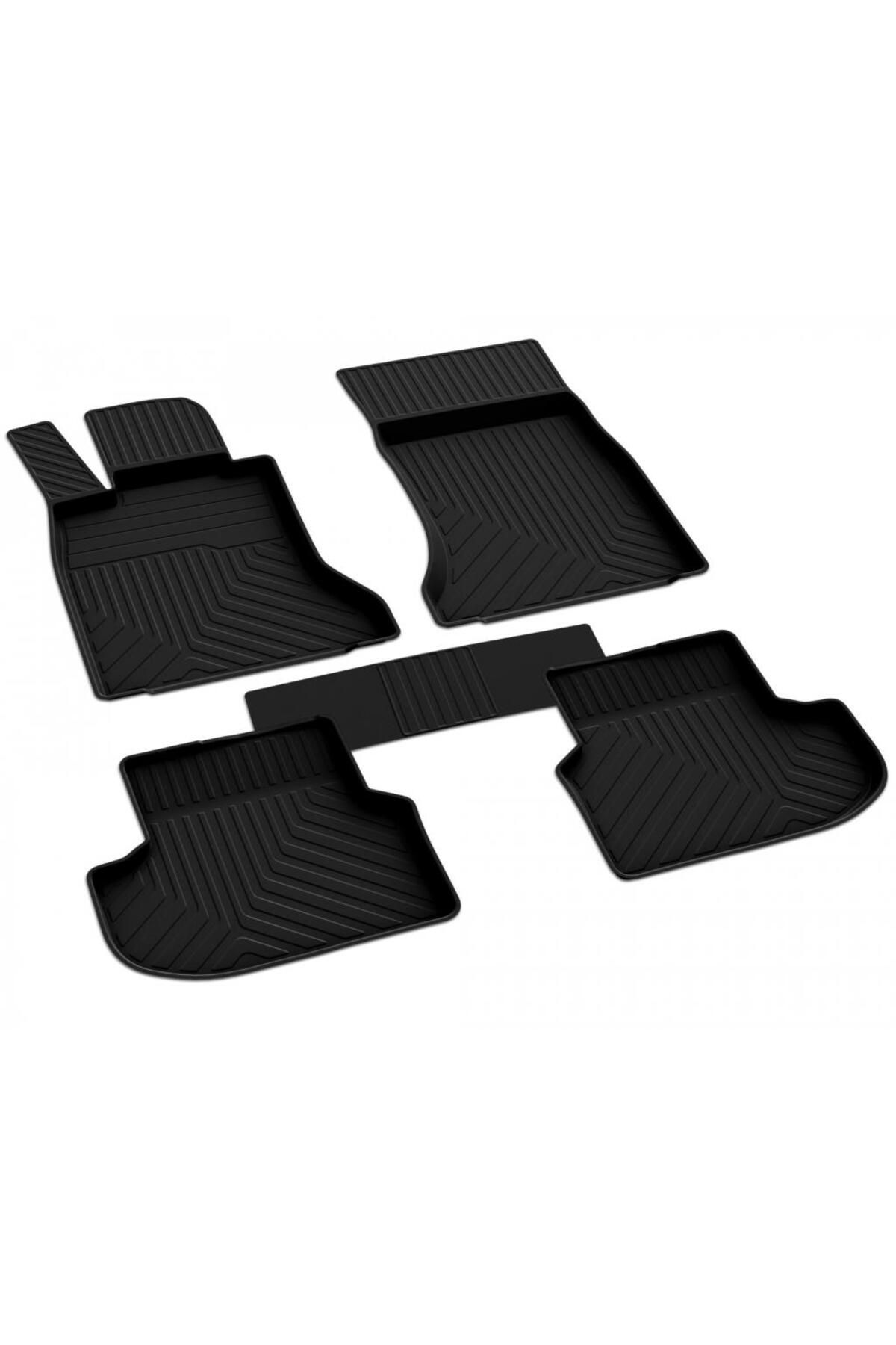 ferrous autoaccessories Bmw 5 serisi G30 Ferrous 4D Havuzlu Kauçuk Paspas 2017 2023