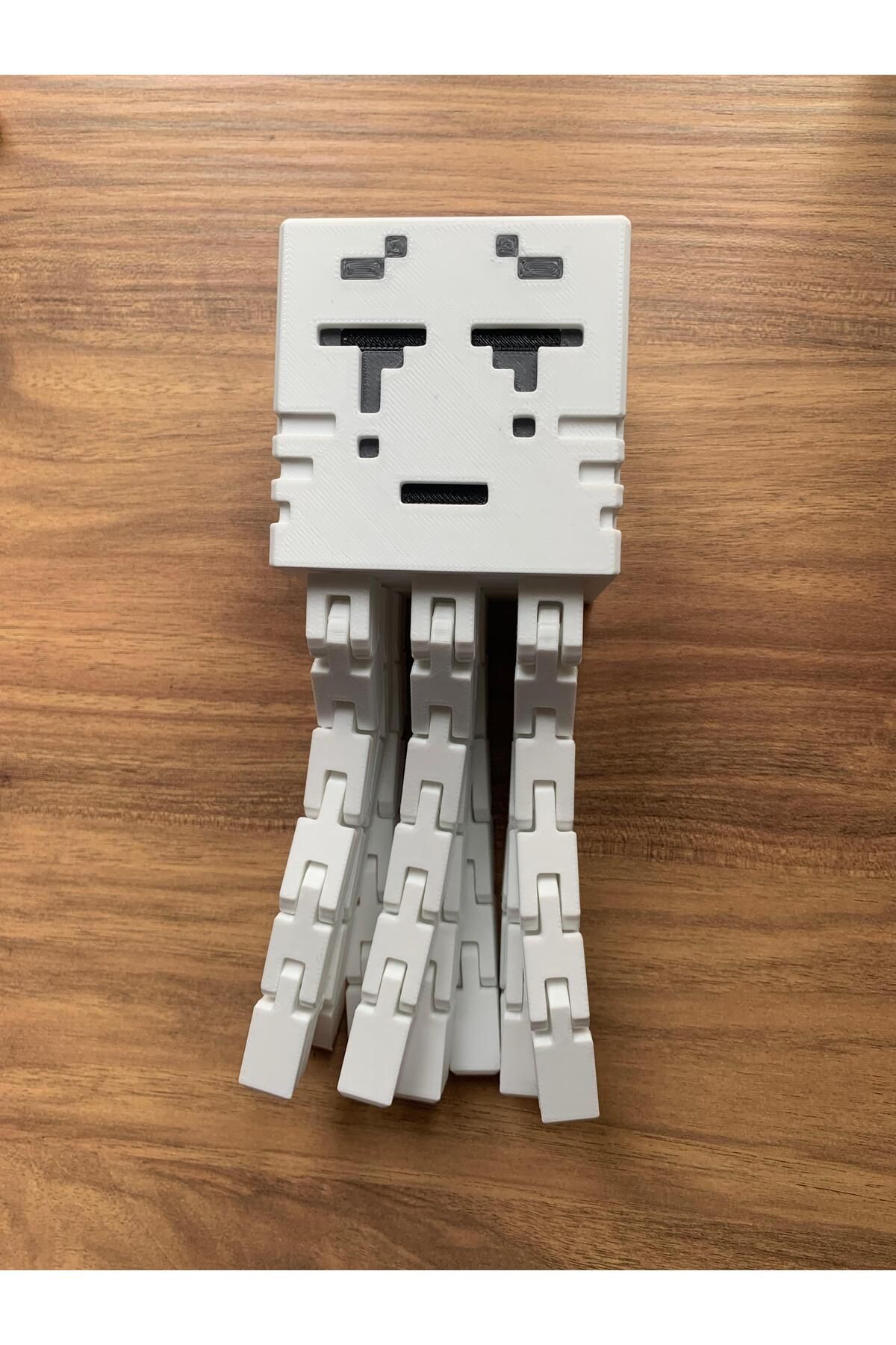 Home Minecraf Ghast - Hareketli Dokunaçlı Figür!