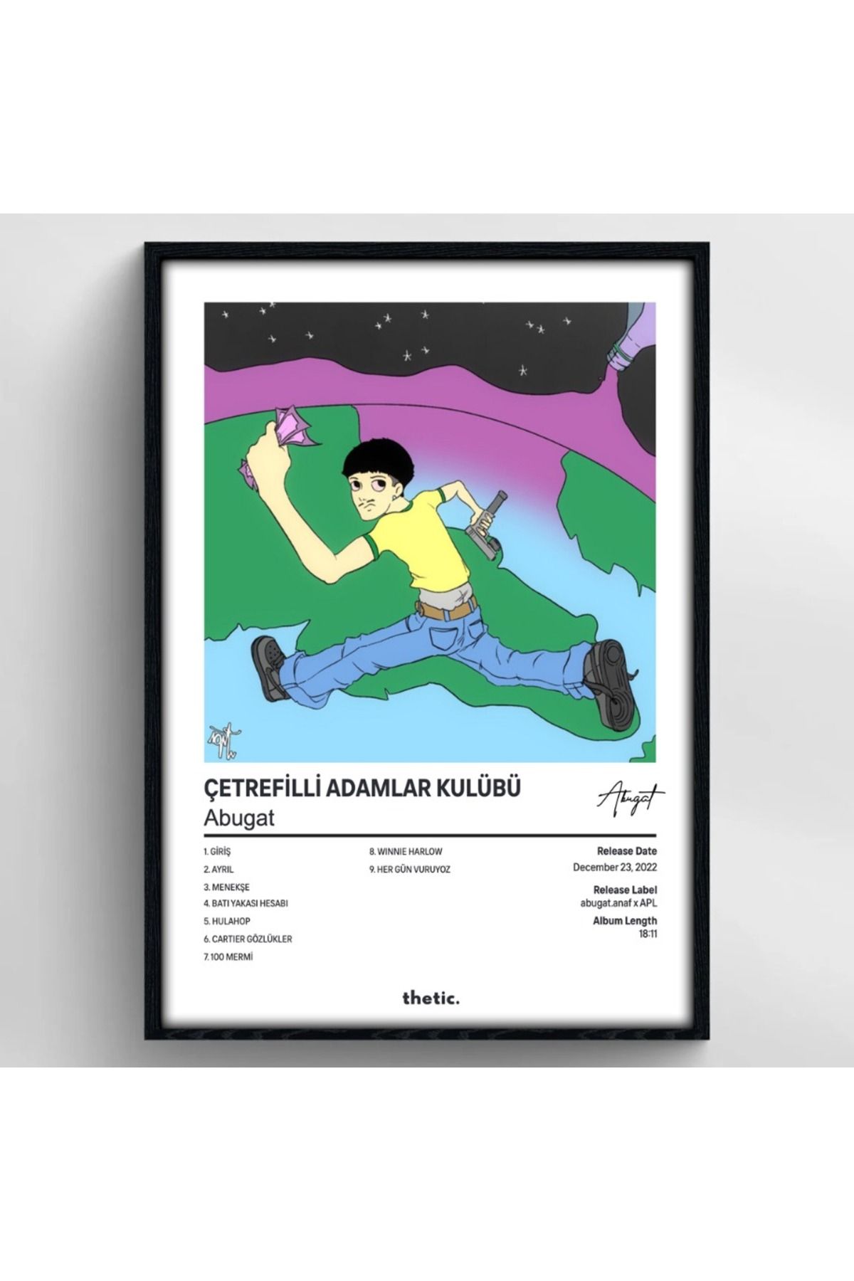 Thetic Abugat - ÇETREFİLLİ ADAMLAR KLUBU Albüm Koleksiyonu!