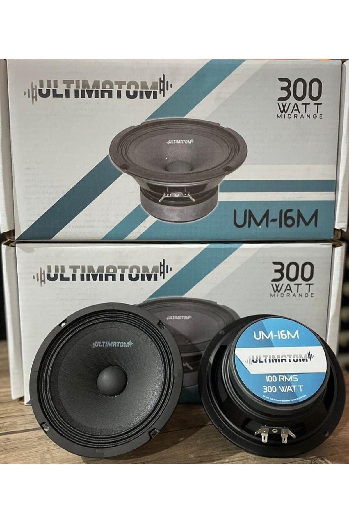 Ultimatom ULTİMATOM 16 CM MİDRANGE 300 WATT 100 RMS
