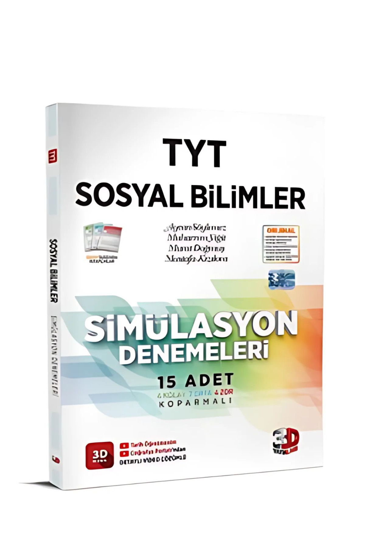 3D Yayınları 2026 3D TYT Simülasyon Sosyal Bilimler Denemeleri
