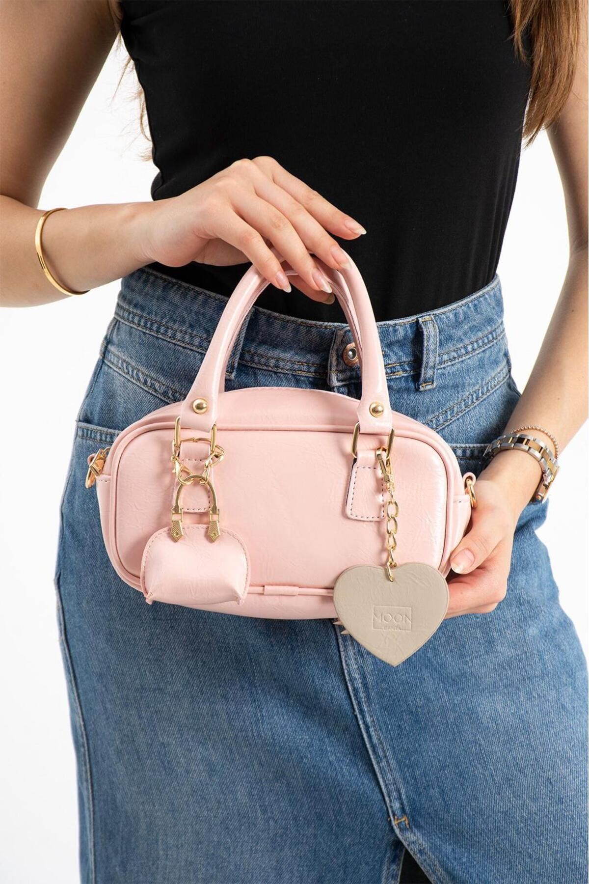 ChicCarry Tonnie Model Charm Hediyeli Kadın El Ve Omuz Çantası