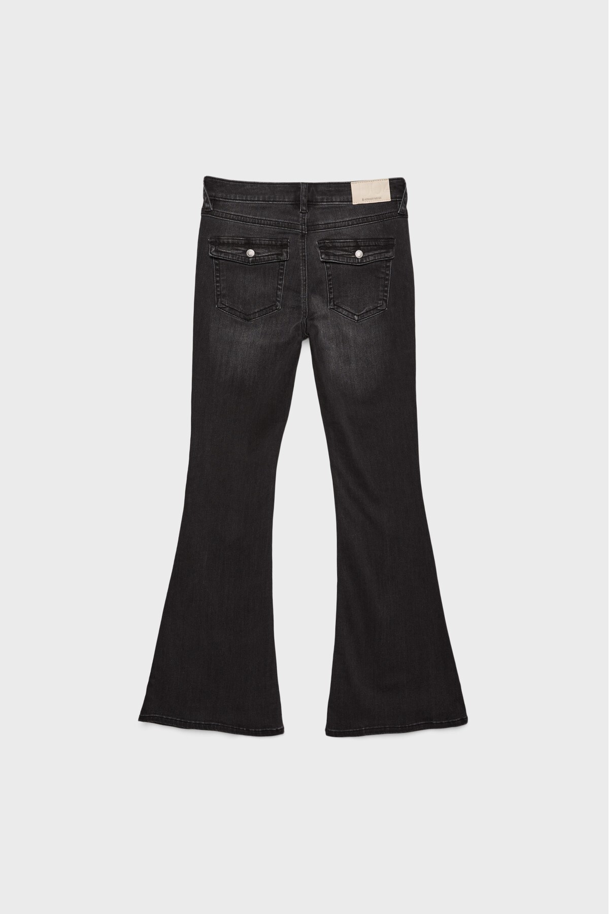 Stradivarius  D04 Düşük Bel Çan Paça Jean - Görsel 6