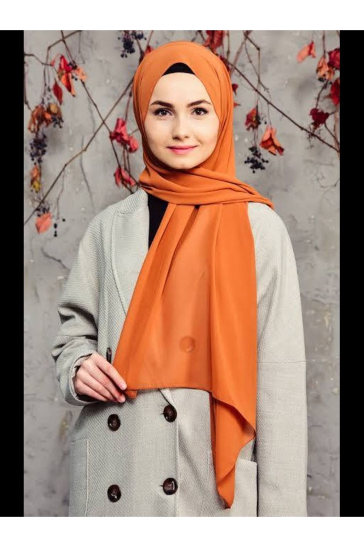 FLORA TEKSTİL ŞİFON ŞAL 180*75
