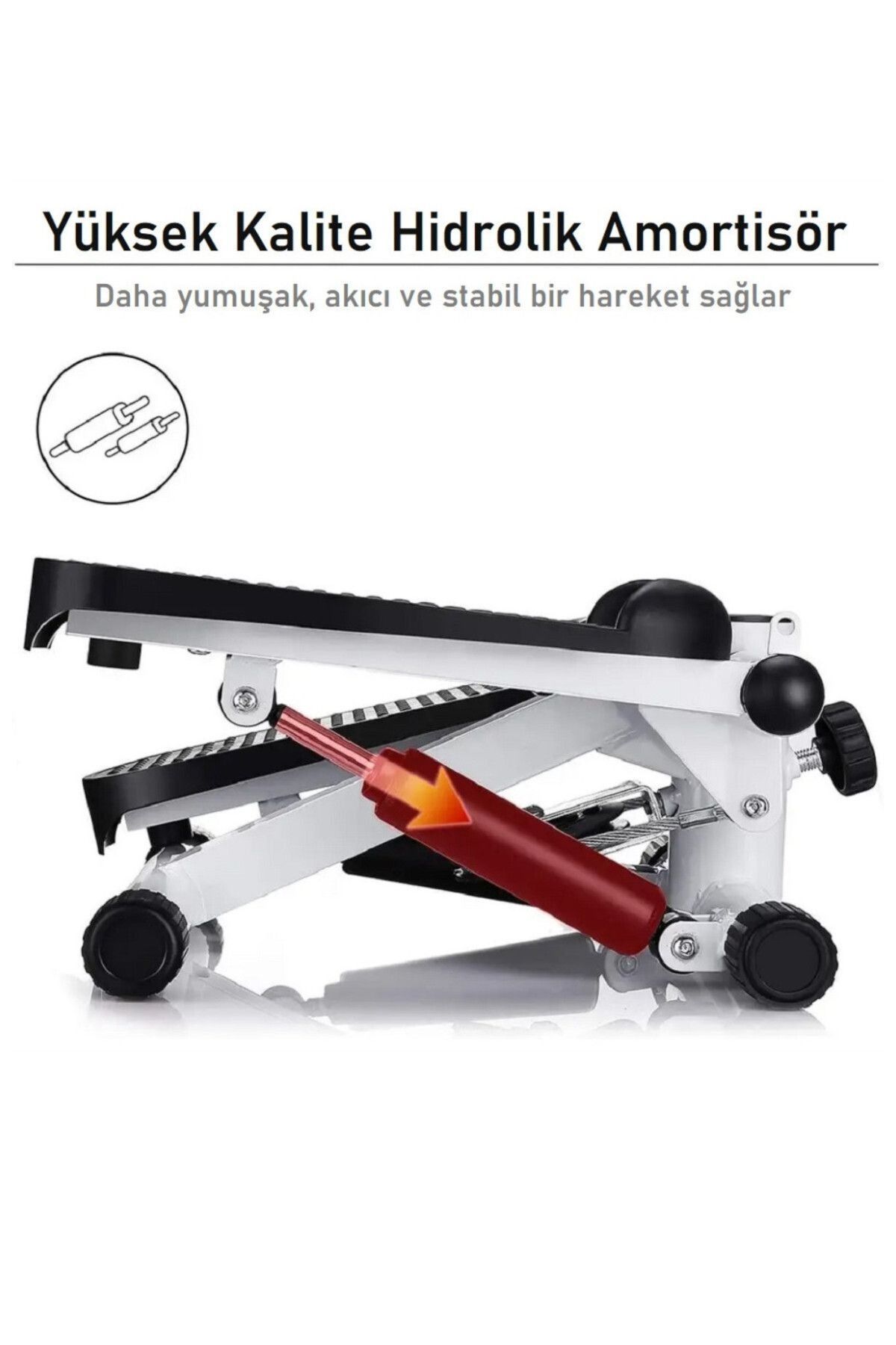 Blooming Plus-Double Shock Absorber Double Resistance Belt Multi Stepper with Digital Display 2