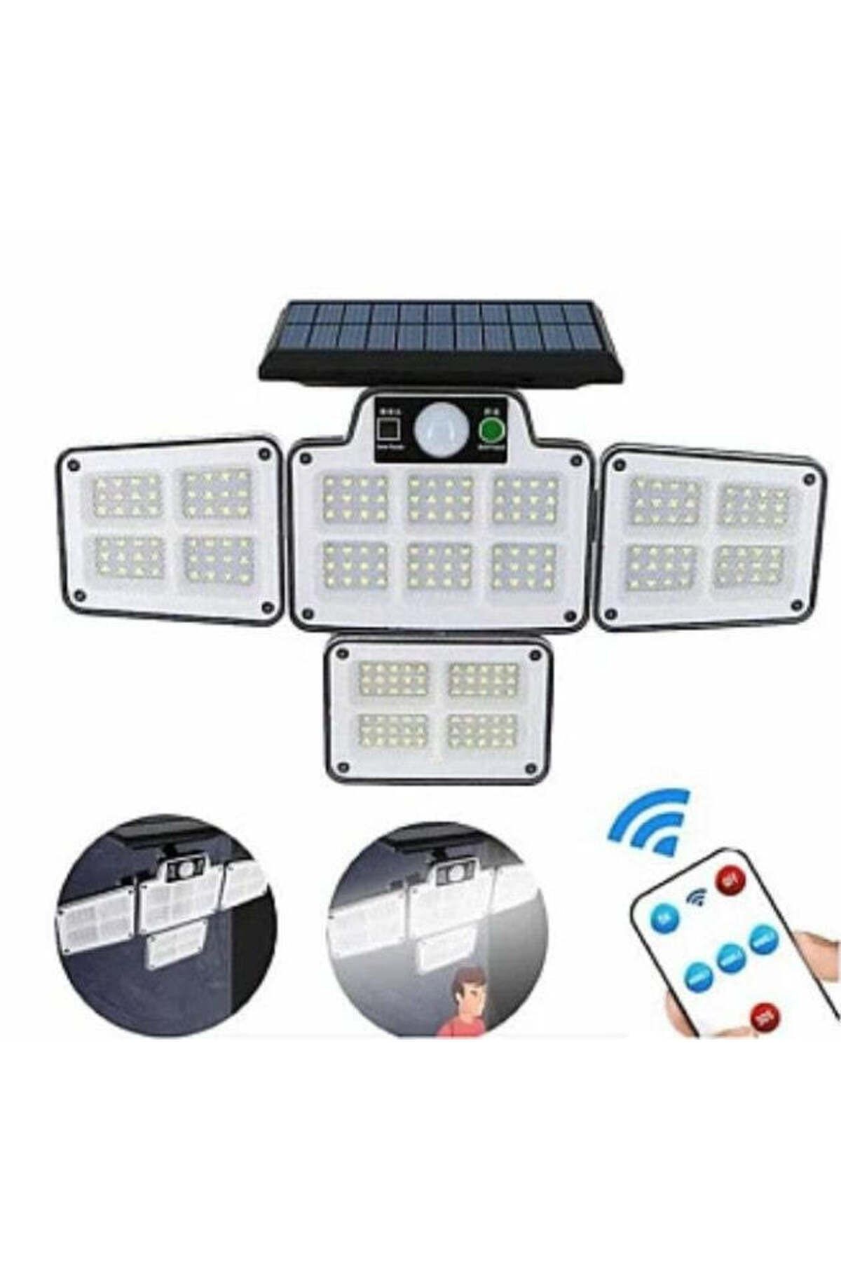 divendi-ro-Solar lamp with 4 remote control cassettes and motion sensor LF 1788 3
