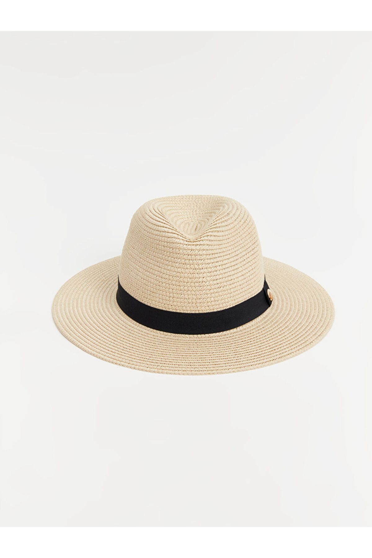 LC Waikiki LCW ACCESSORIES Bej Kadın Hasır Fötr Şapka