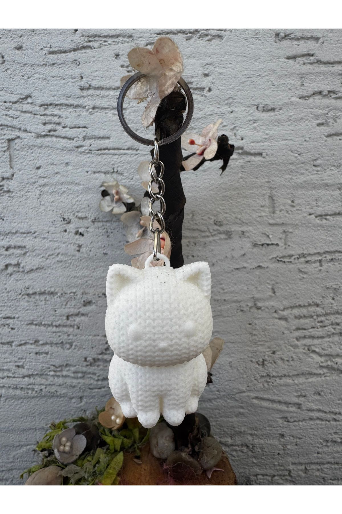 Tiny Print ANAHTARLIK / ÇANTA SÜSÜ KEDİ FİGÜRÜ