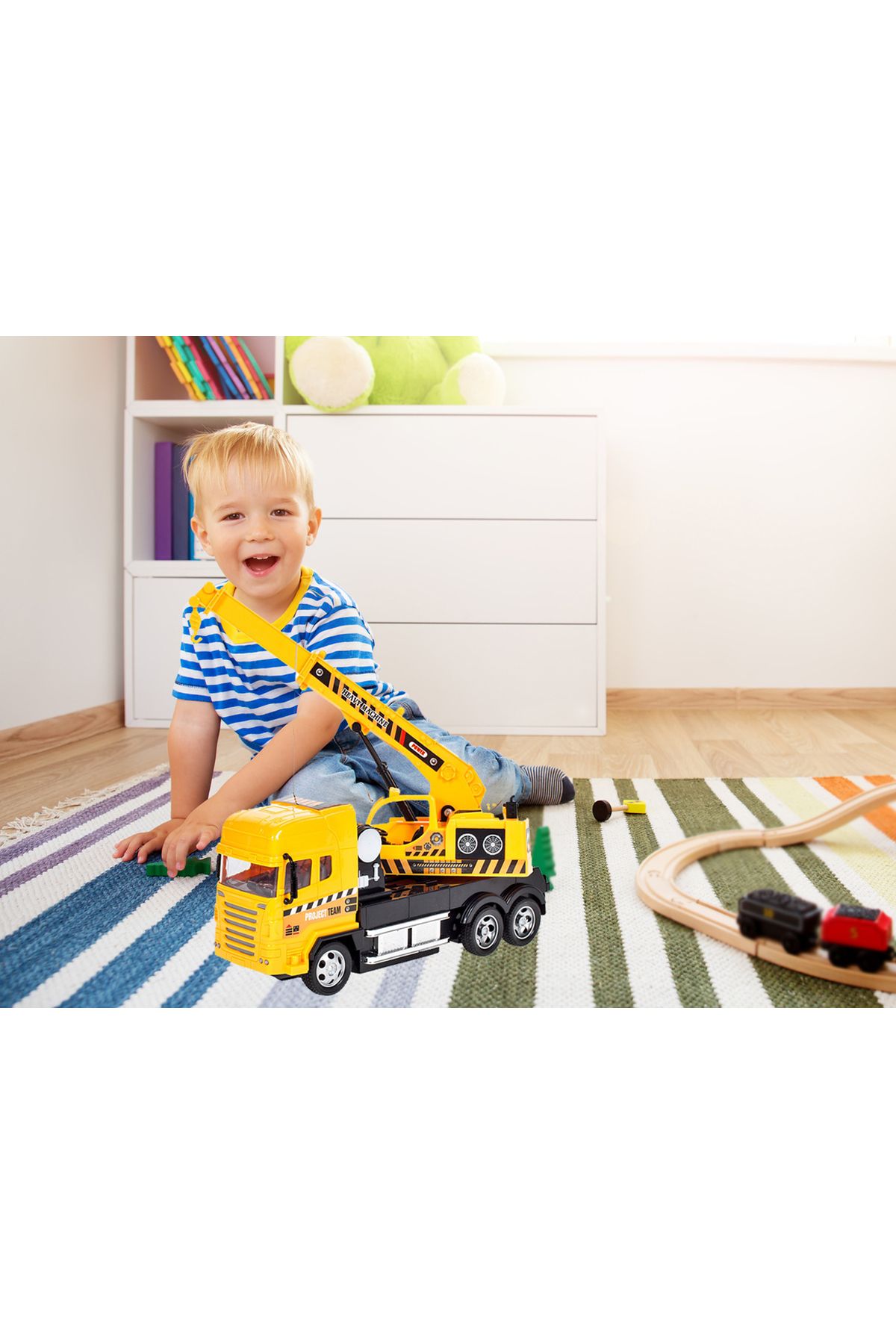 ideal STORE-Interactive crane with remote control idealSTORE, Dimensions 25 x 8 x 15 cm, Remote control, 4 Cups 7