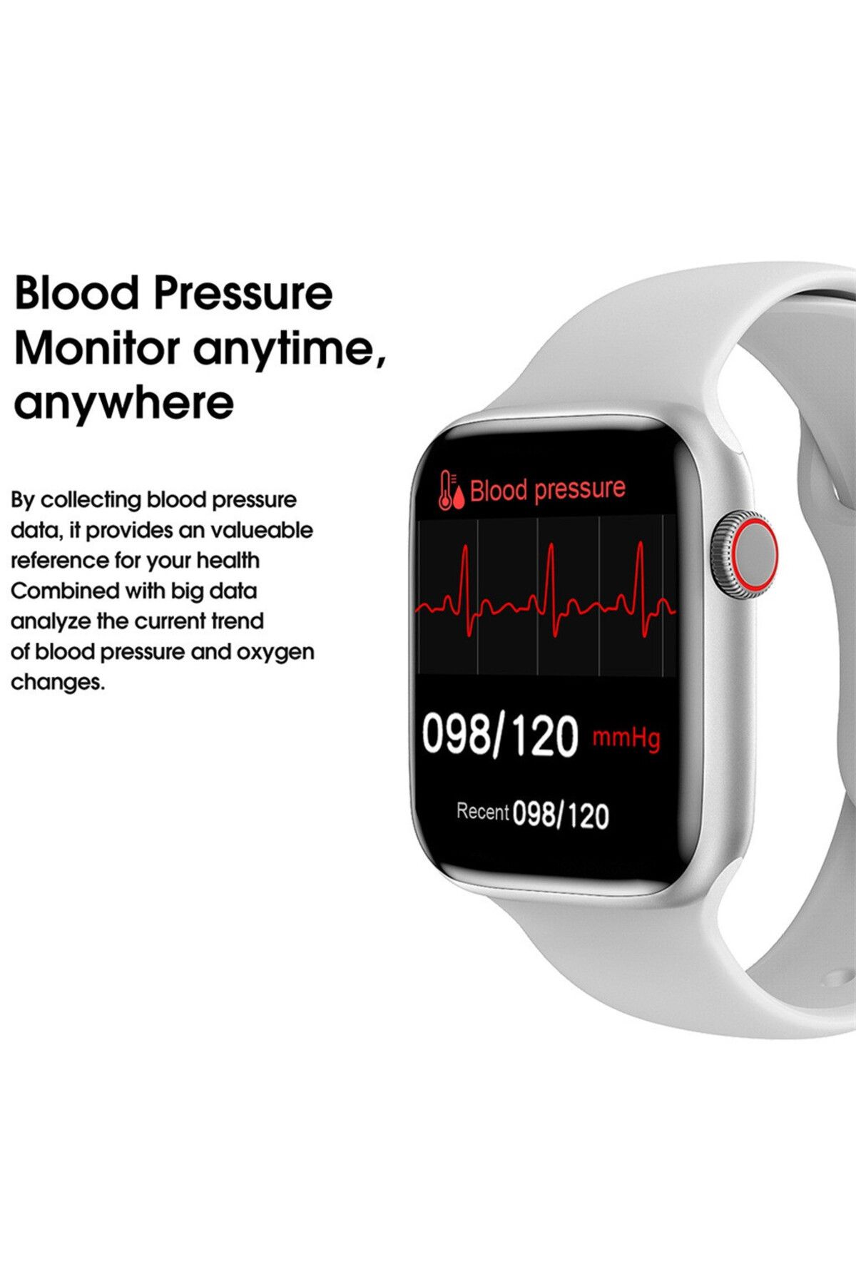 ideal STORE-Ceas SmartWatch Pro W Edittion idealSTORE,Ecran tactil IPS, Monitorizeaza Prognoza meteo, ritmul car 3
