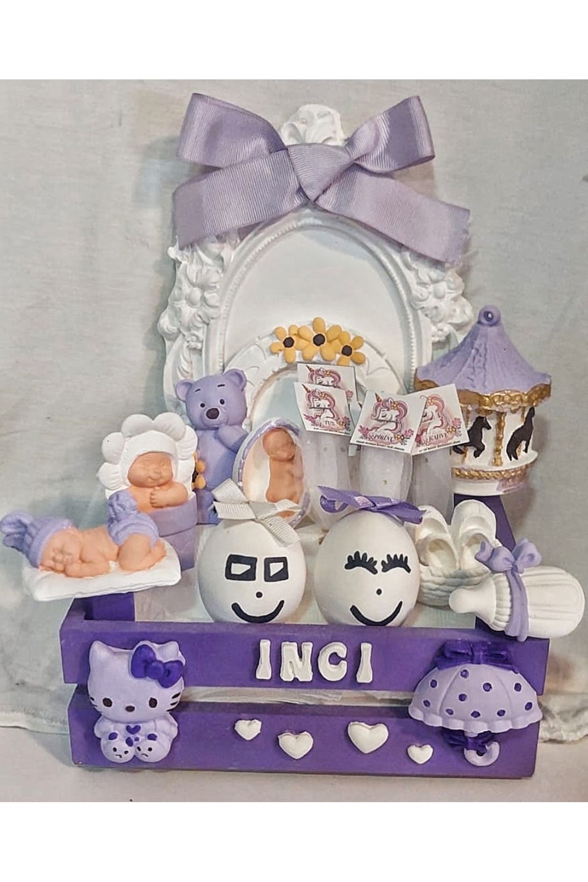 HEDİYE724 40 uçurma sepeti kırk sepeti bebek hediyelik
