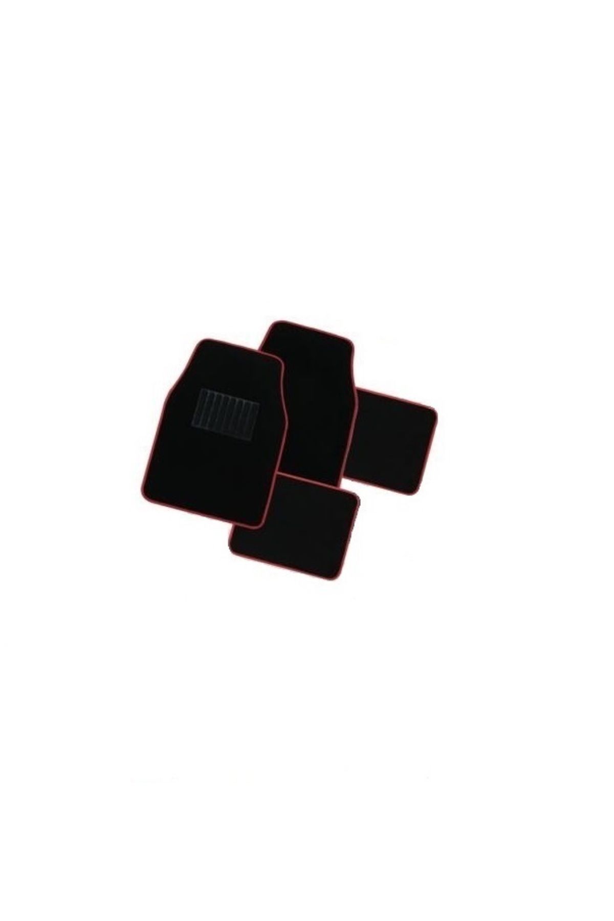 ideal STORE-Set of 4 idealStore universal car carpet mats with black stripe 2