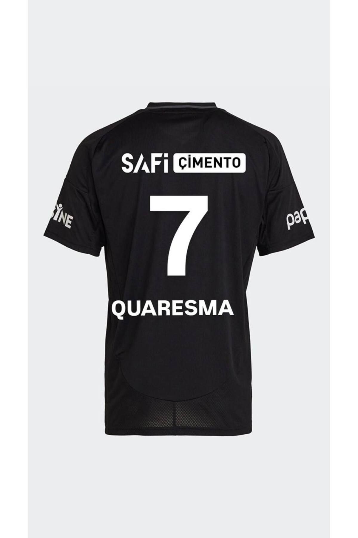 Alaturka Mix Beşiktâş' 2025 QUARESMA Yeni Sezon DEPLASMAN SİYAH Yetişkin Forması