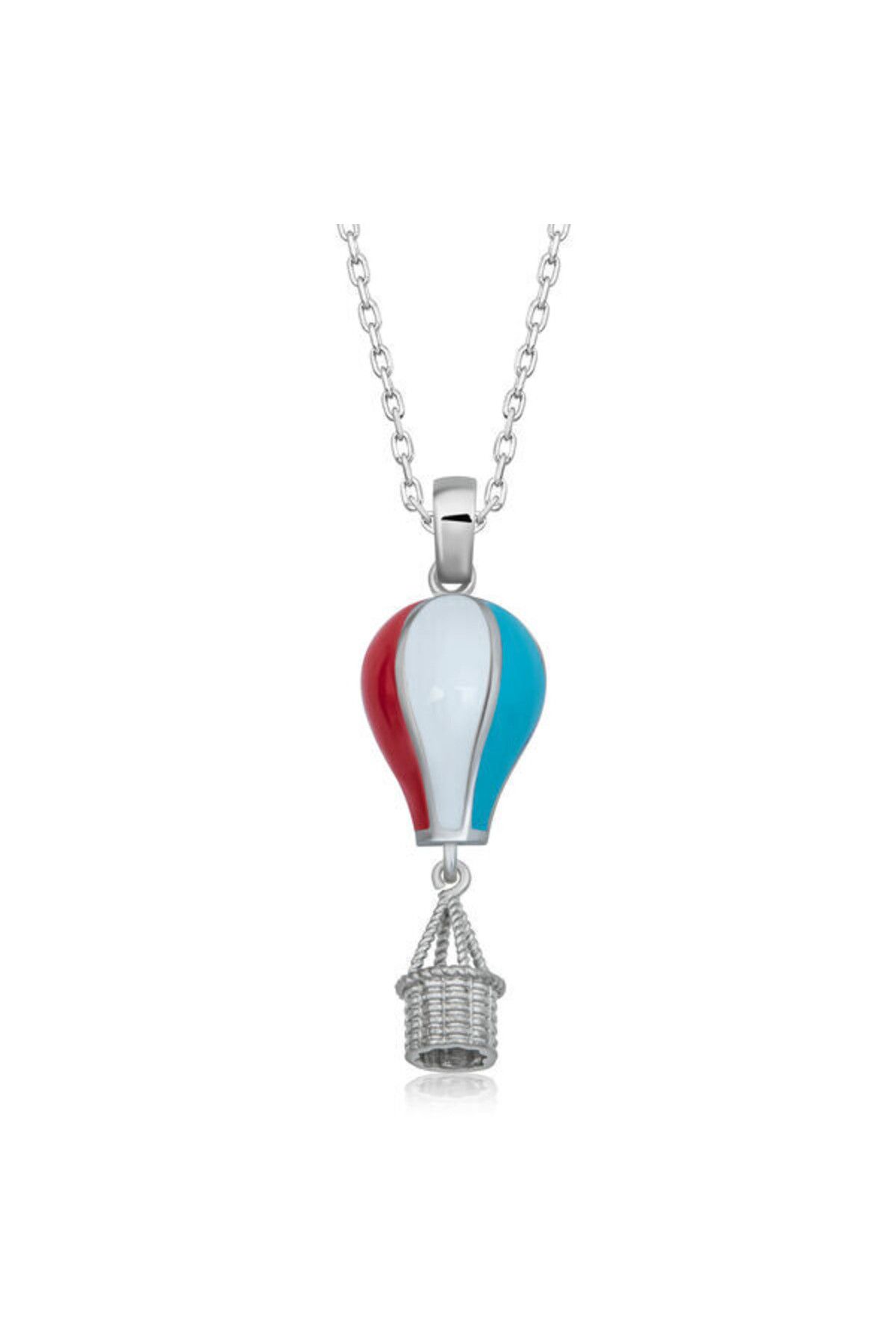 shop Kapadokya Balonu 925 Ayar Gümüş Kadın Kolye