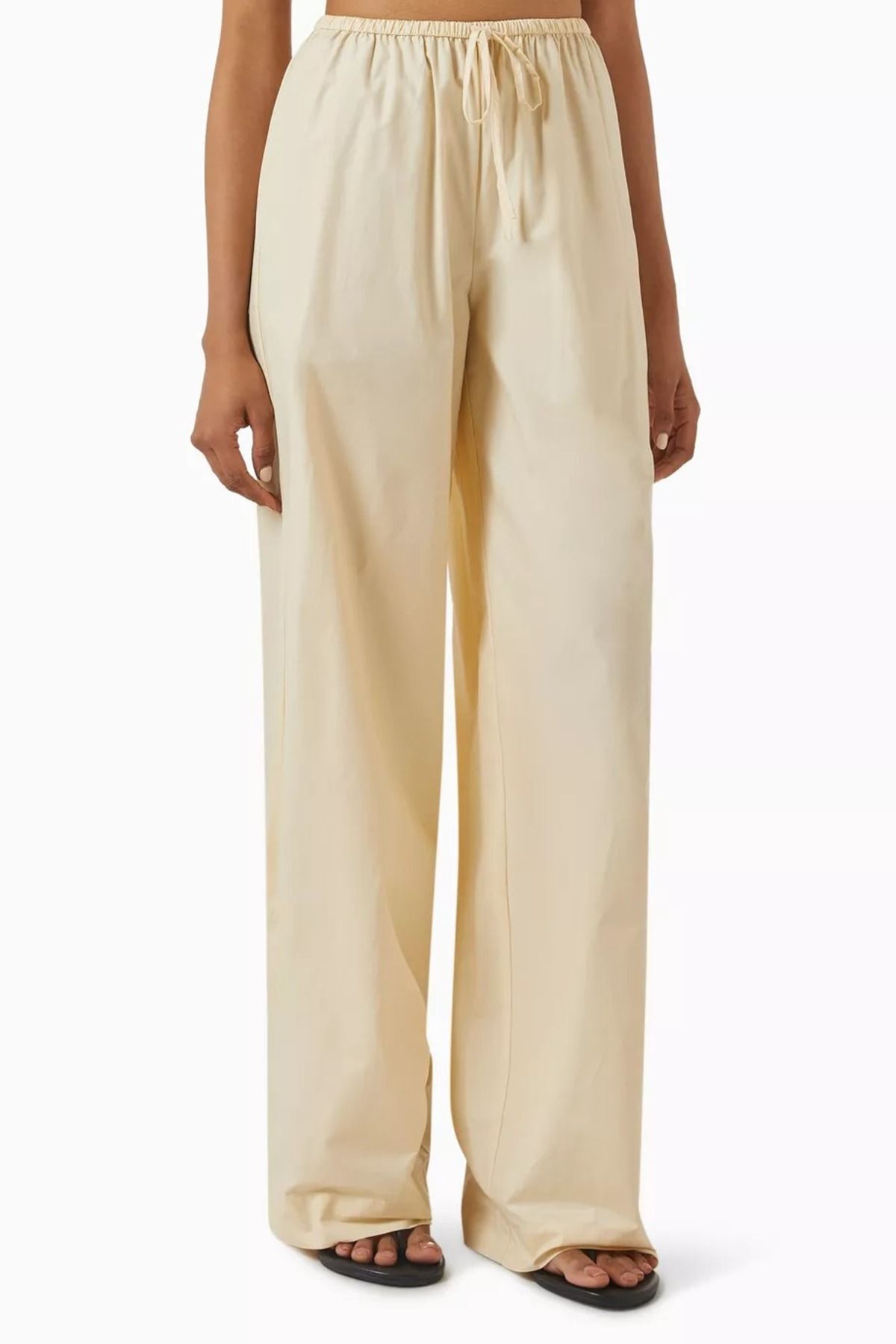 12storeez Straight Fit Cotton, Rahat, Hafif Günlük Stil Pantolon