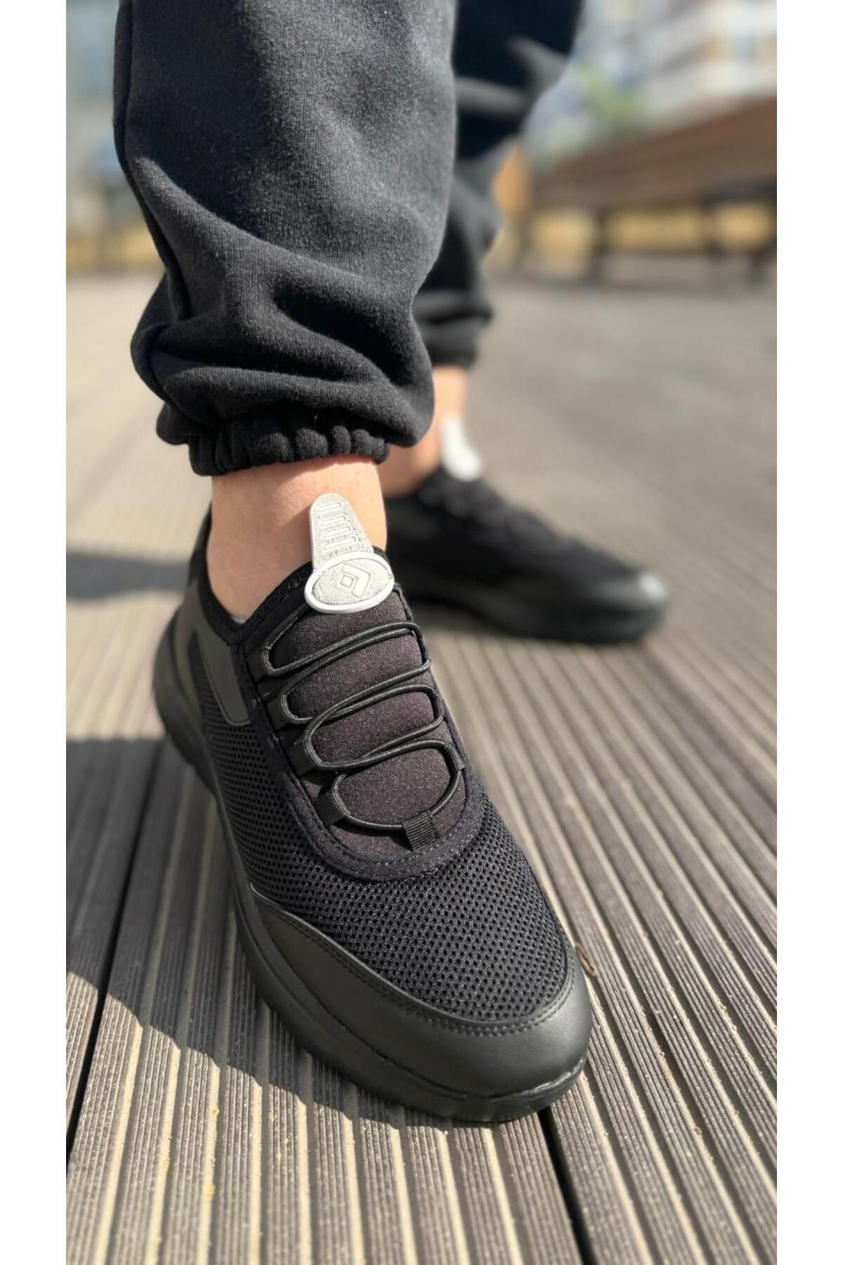 AZE STEP Unisex Siyah Sneaker