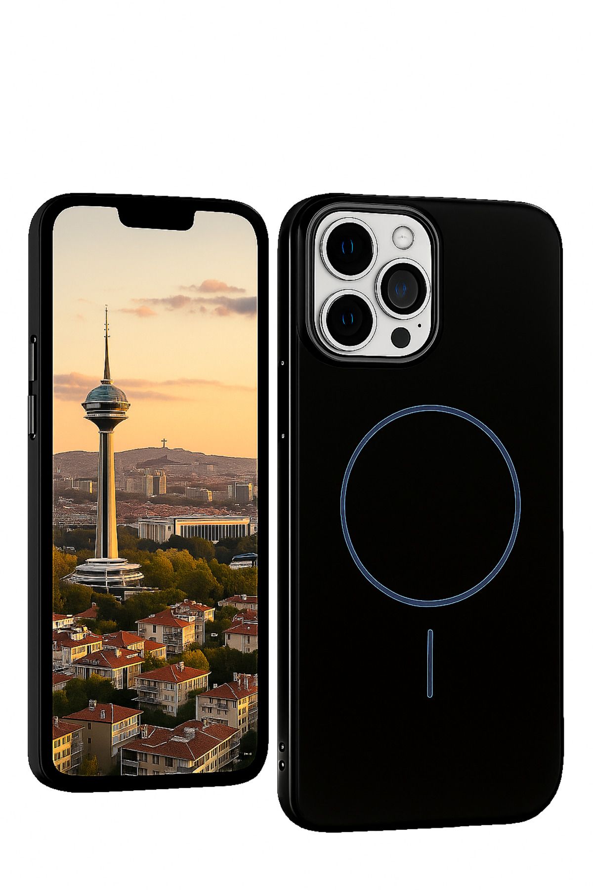 Peeq iPhone 16 Pro Max MagSnap Silikon Magsafe Premium Ultra Hafif Kapak