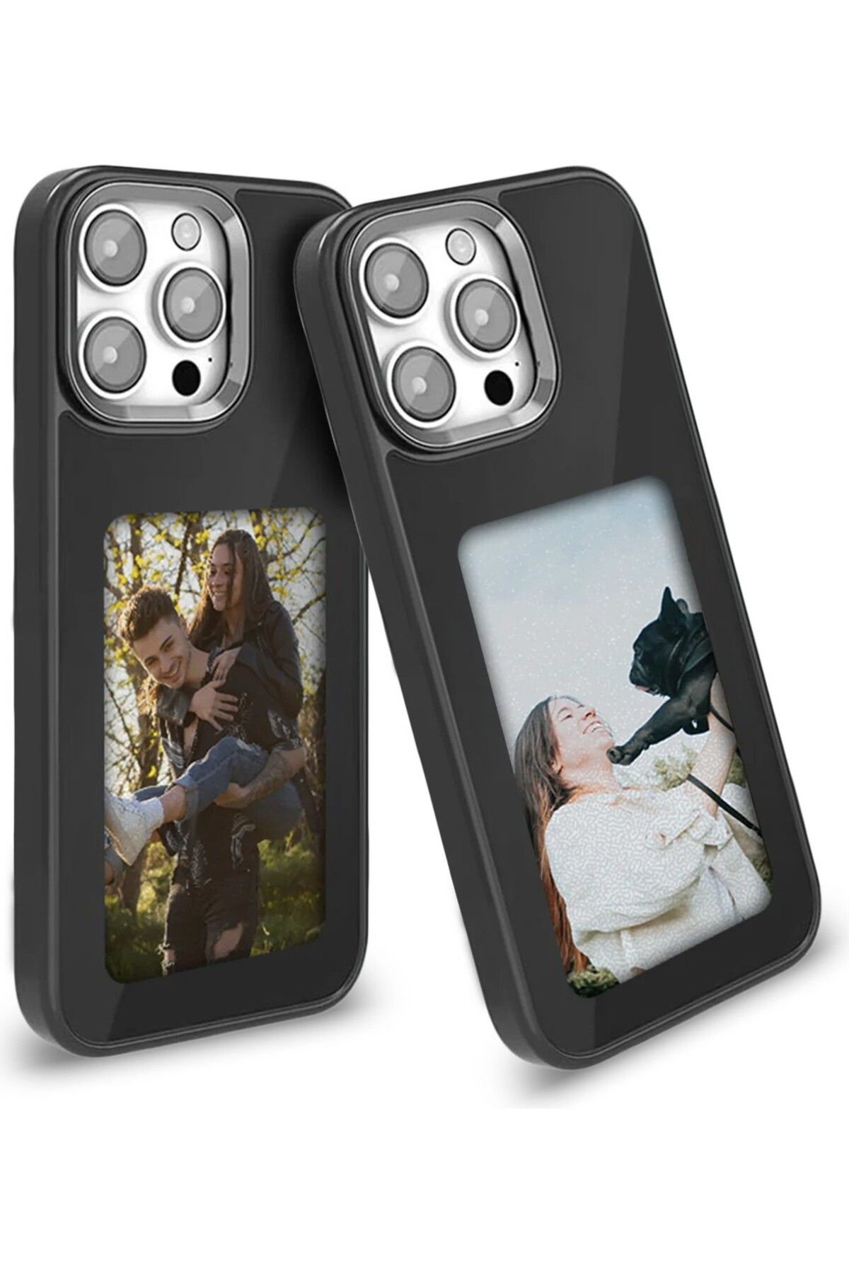 Ekospot İphone Akıllı Kılıf Arkaya Fotoğraf Yükleme Kişiselleştirilebilir NFC DIY Kılıf