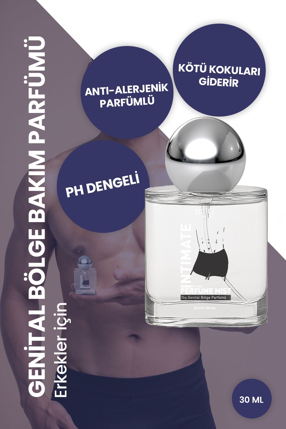 Batçı Erkek Dış Genital Parfüm 30 ML