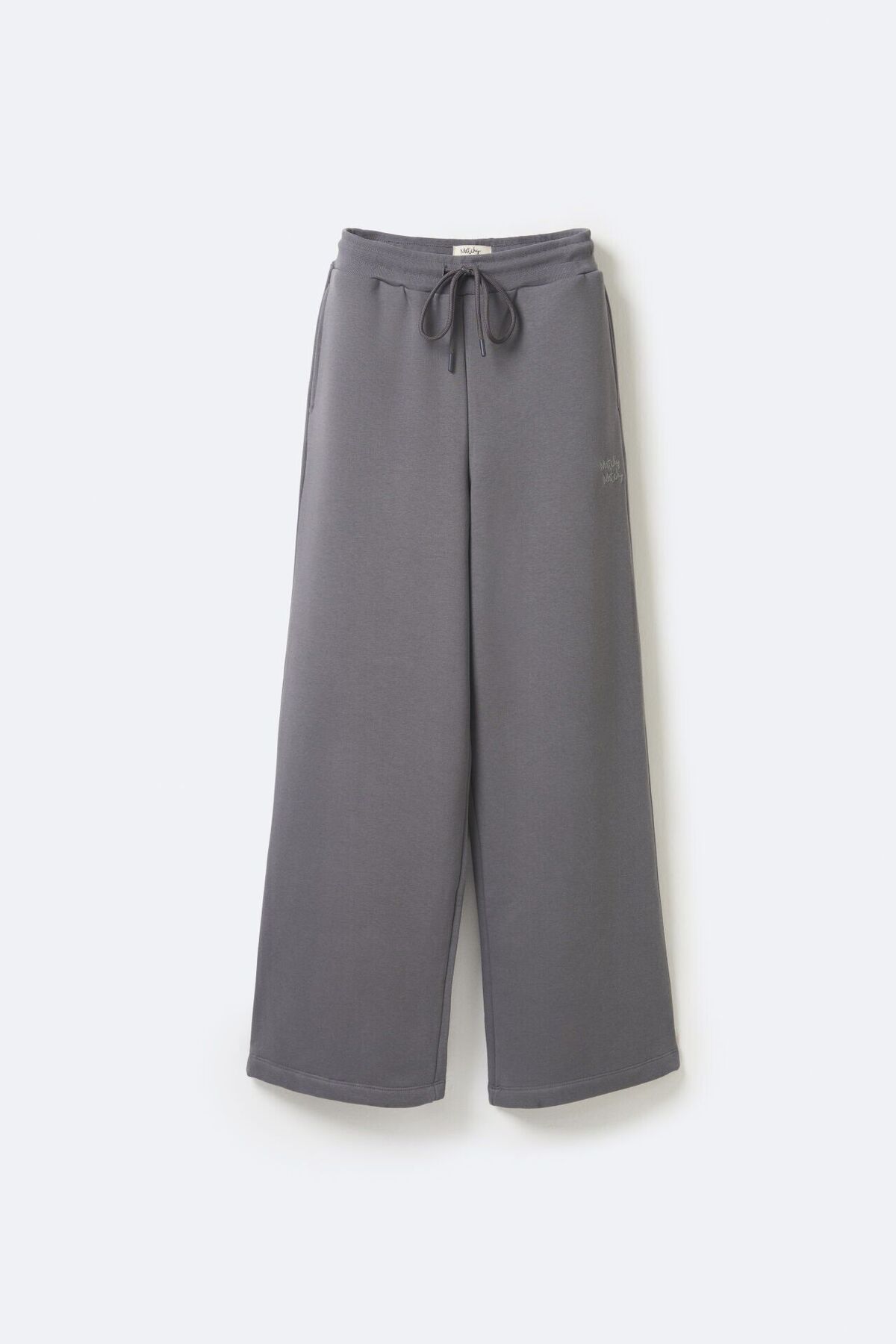 Matchy Matchy Kadın Wide Flare Antrasit Sweatpant