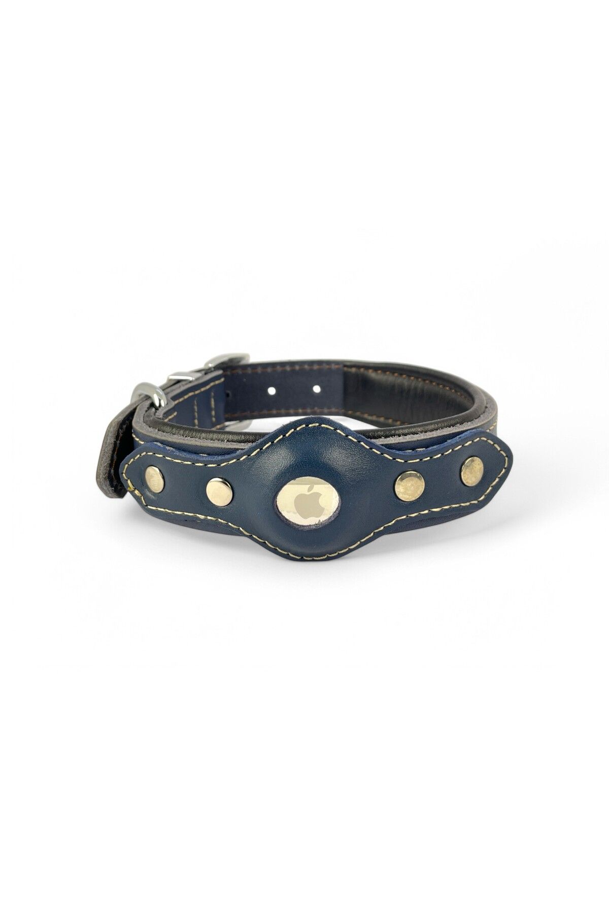 Canini Collar Hakiki Klasik Deri AirTag Uyumlu Köpek Tasması – Dayanıklı, Konforlu ve Şık Tasarım