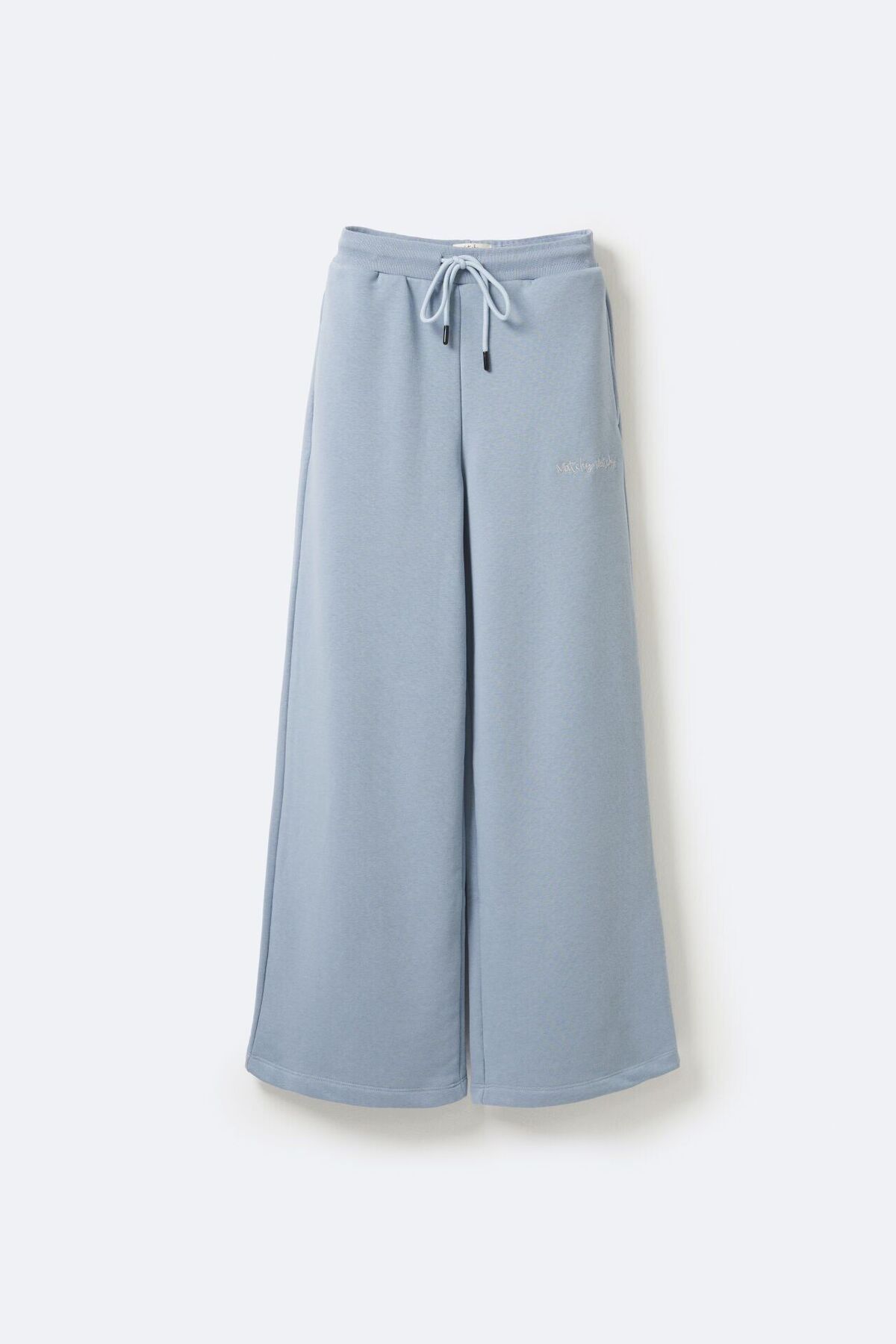 Matchy Matchy Kadın Wide Flare Blue Sweatpant