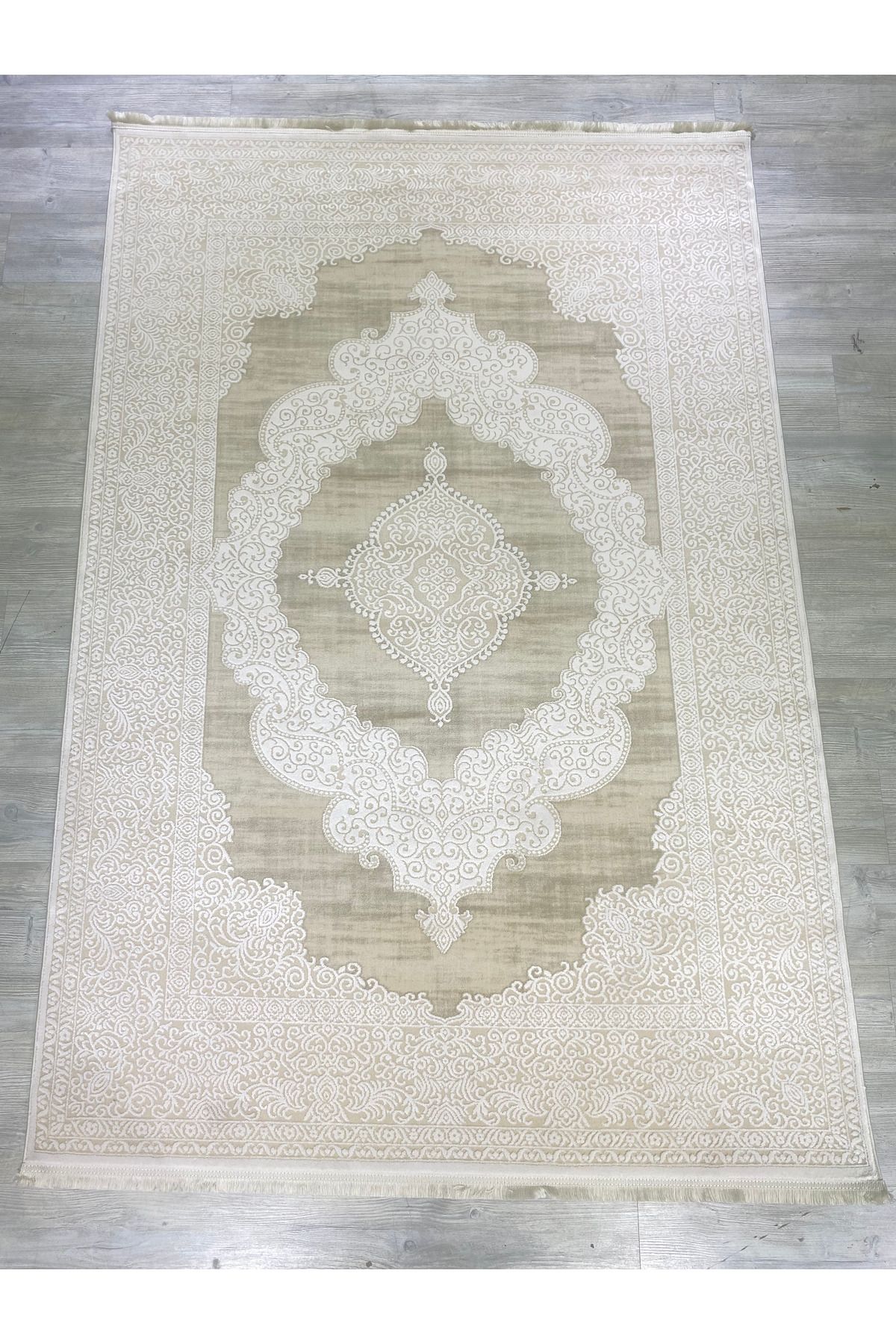 Home TÜRKERİ, TRUVA İPEKSİ YÜN TUŞELİ TRİKO AKRİLİK OTURMA ODASI VE SALON HALISI