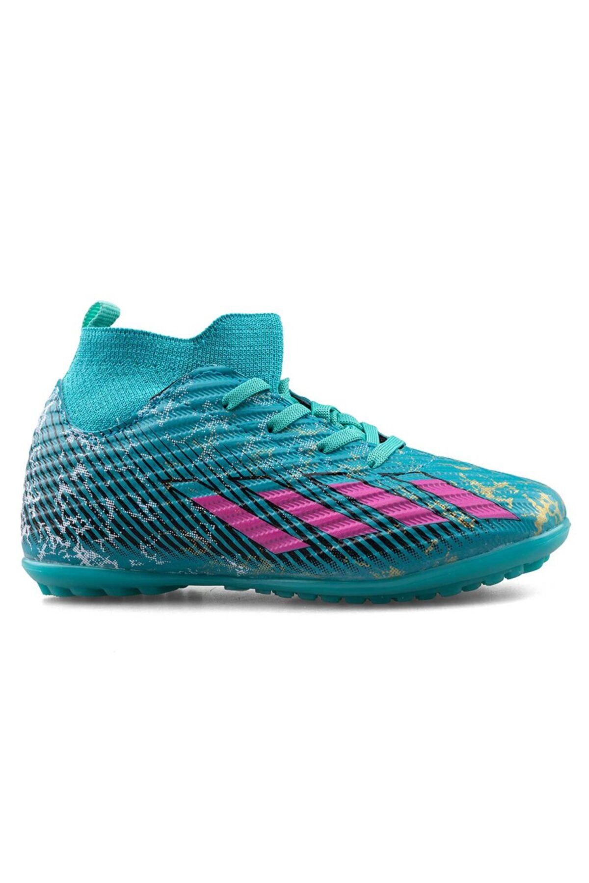 SPORTAÇ Sportaç Çocuk Çoraplı Unisex Halısaha Ve Çim Zemin Kramponu 102H