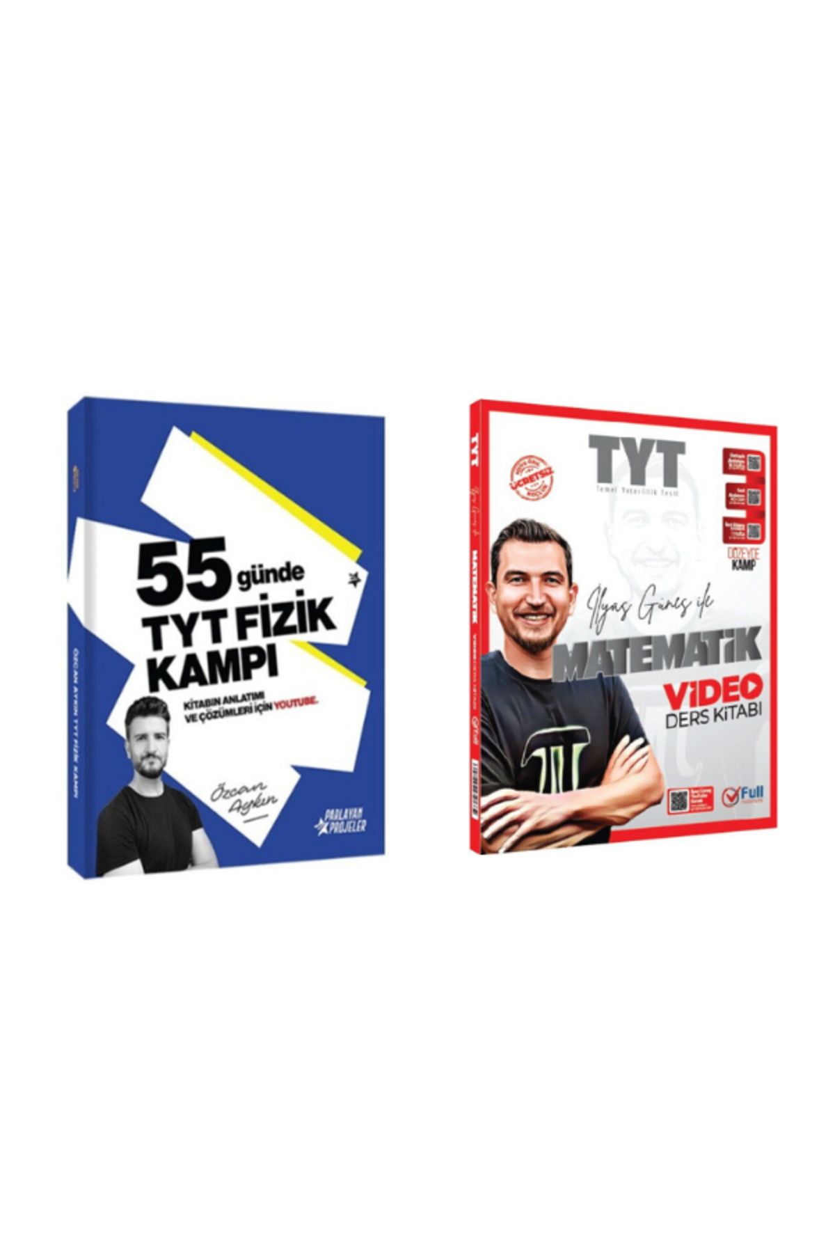 Yargı Yayınları 2026 özcan aykın tyt fizik kamp ve ilyas güneş tyt matematik kamp