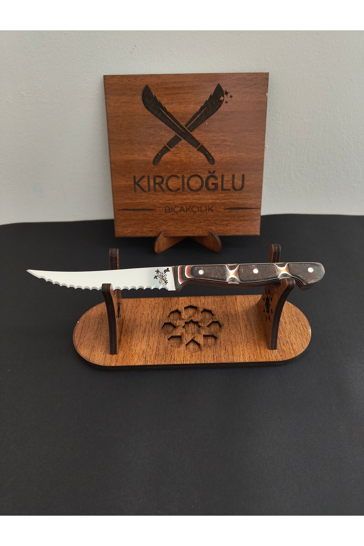 Krc Knife Verzalit Kabze Ekmek Bıçağı