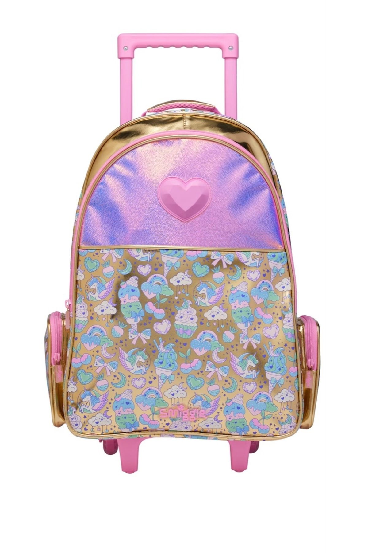 SMIGGLE Radiant Işıklı Tekerlekli Okul Çantası