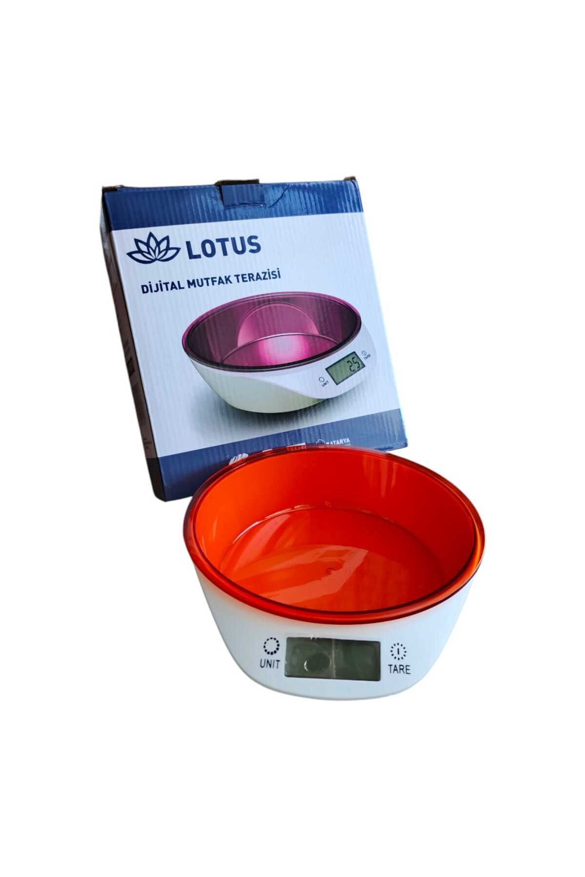 Lotus dijital mutfak terazisi