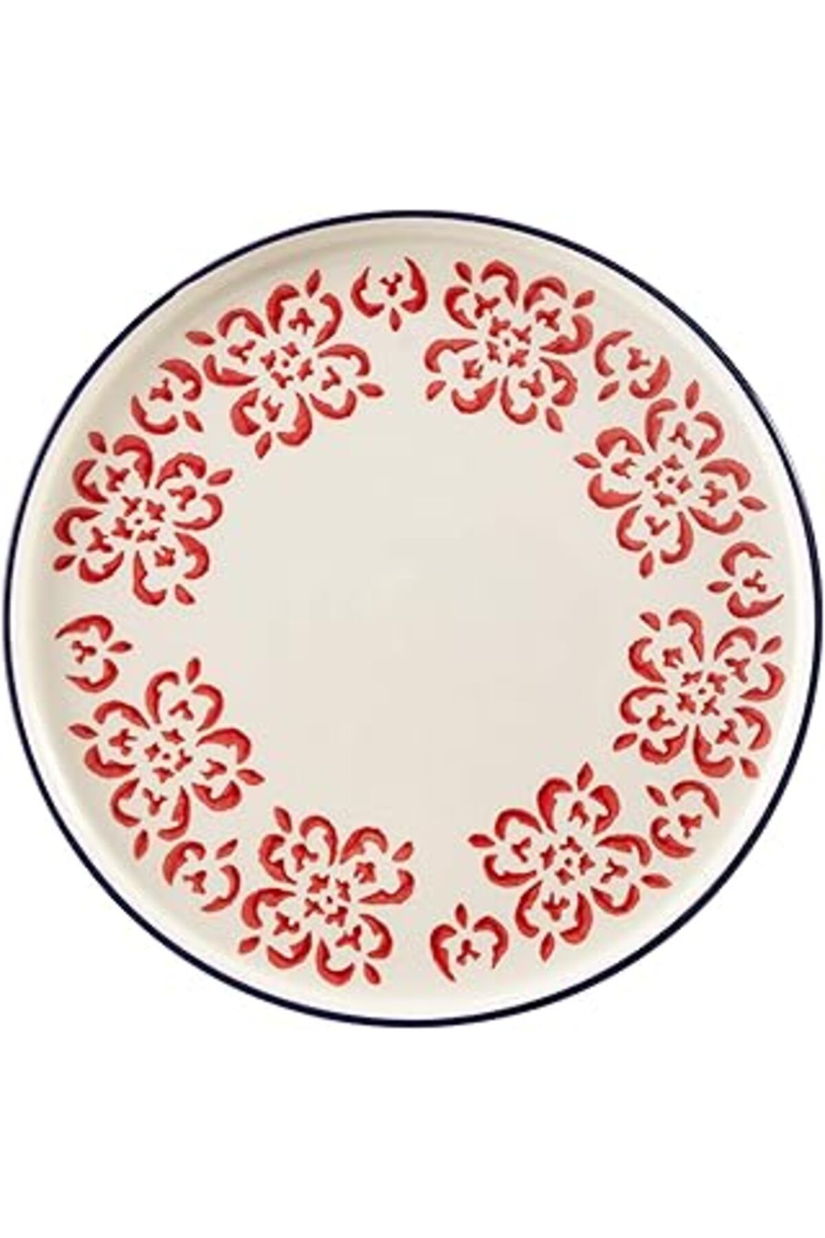 Mu Art Ahşap Concept Marakeş Kahvaltı Takımı, Ekru Desenli