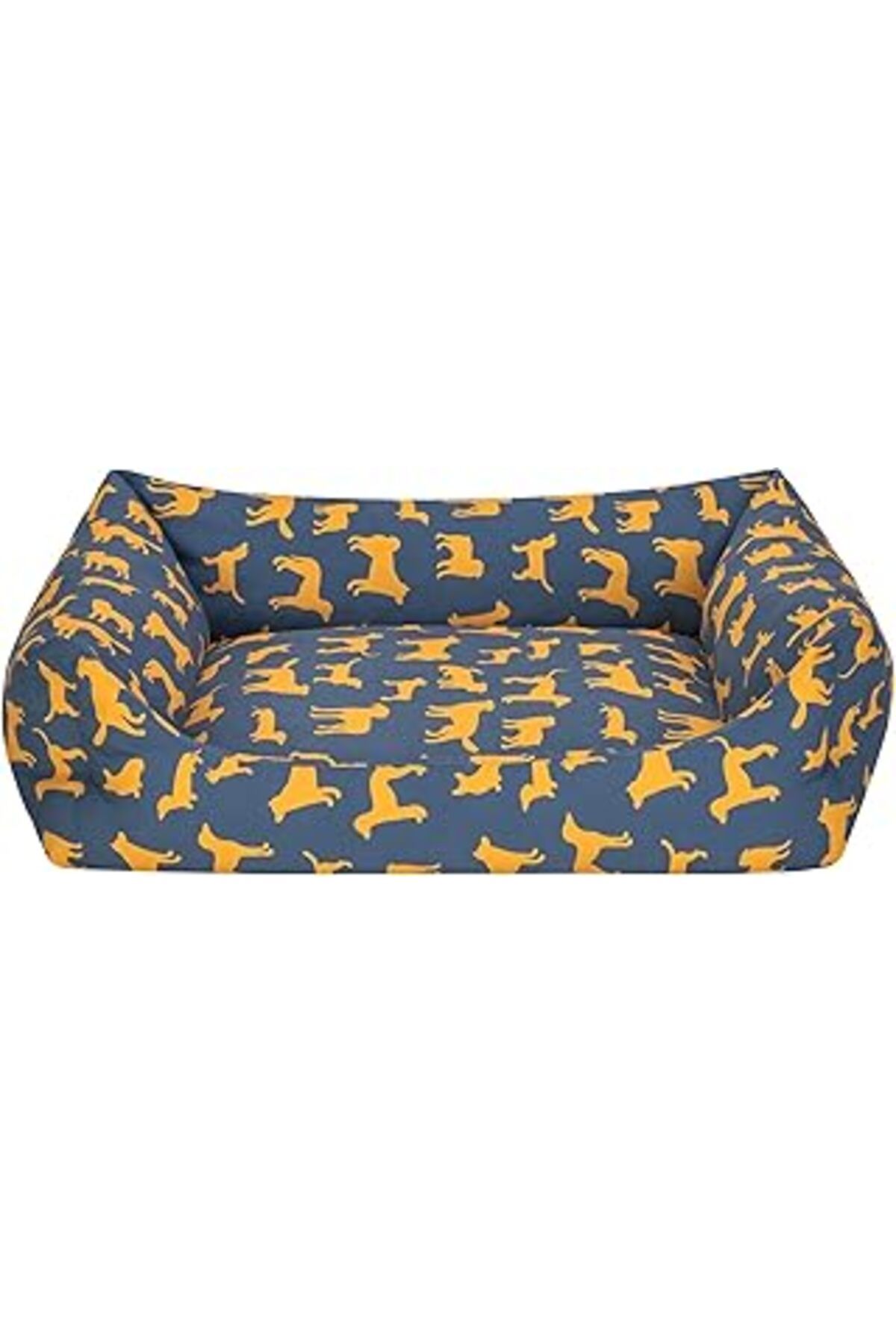 ASİTAN Pet Comfort Uniform Lacivert-Sarı Köpek Yatağı M 60X70Cm