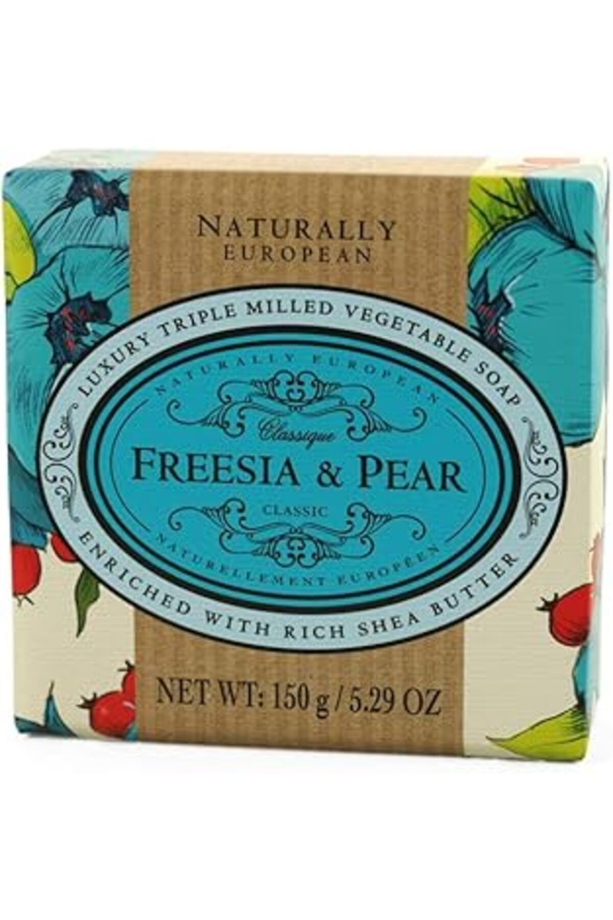 Mu Art Ahşap Naturally European Sabun Freesia & Pear 150 Gr