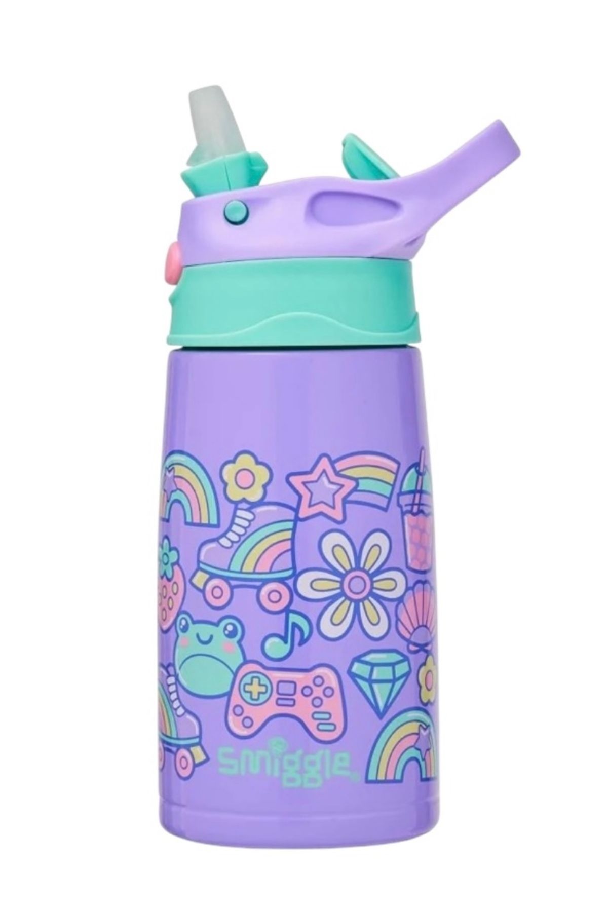 SMIGGLE Curious Paslanmaz Çelik Suluk 400 Ml