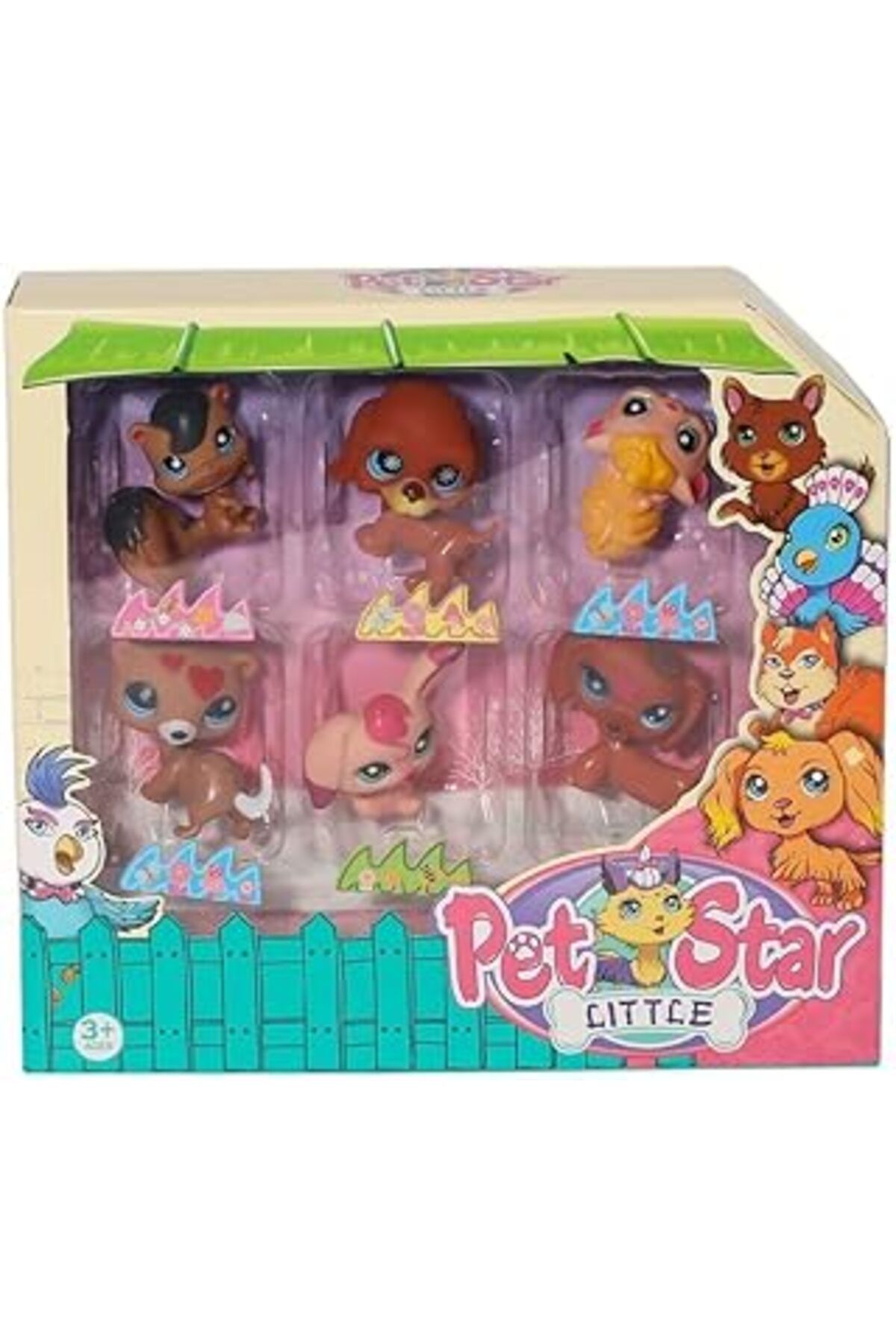 NETWORK ART Kizilkaya Pet Star Little 6Li Minis