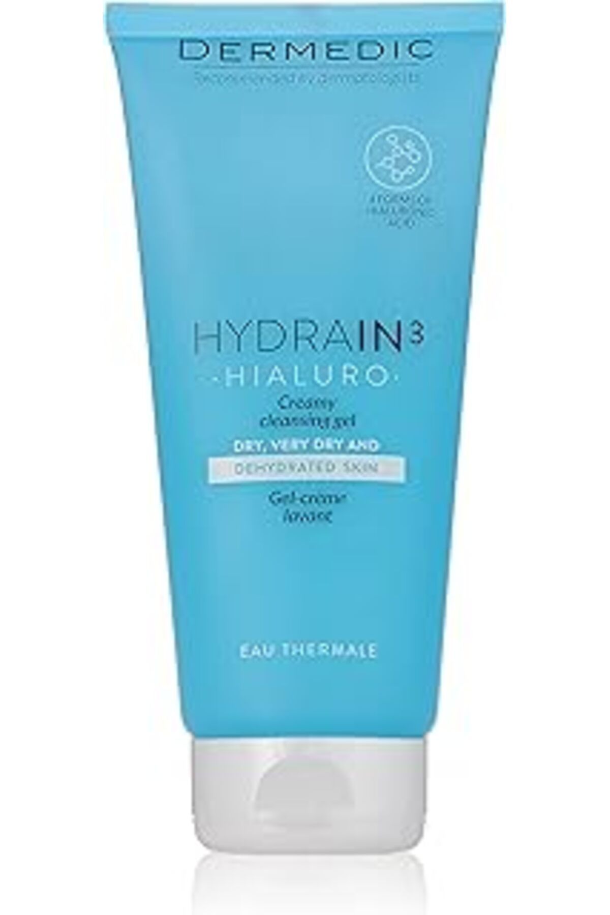 Mu Art Ahşap Dermedic Hydrain 3 Hialuro Kremsi Temizleme Jeli 200Ml