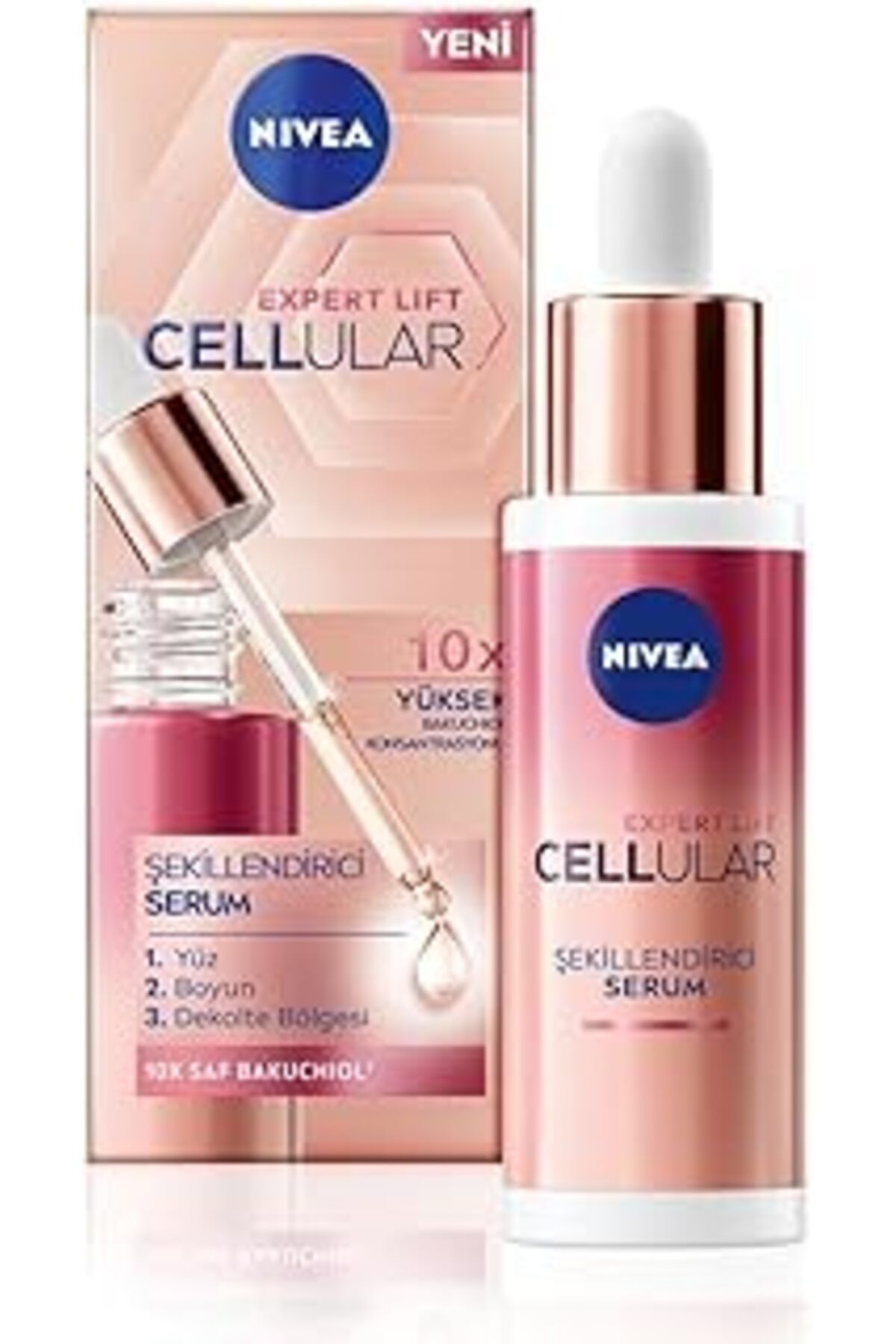 ASİTAN Cellular Expert Lift Doğal Retinol Alternatifi Saf Bakuchiol İçeren, Kolajen Tetikleyici Kırışıklık