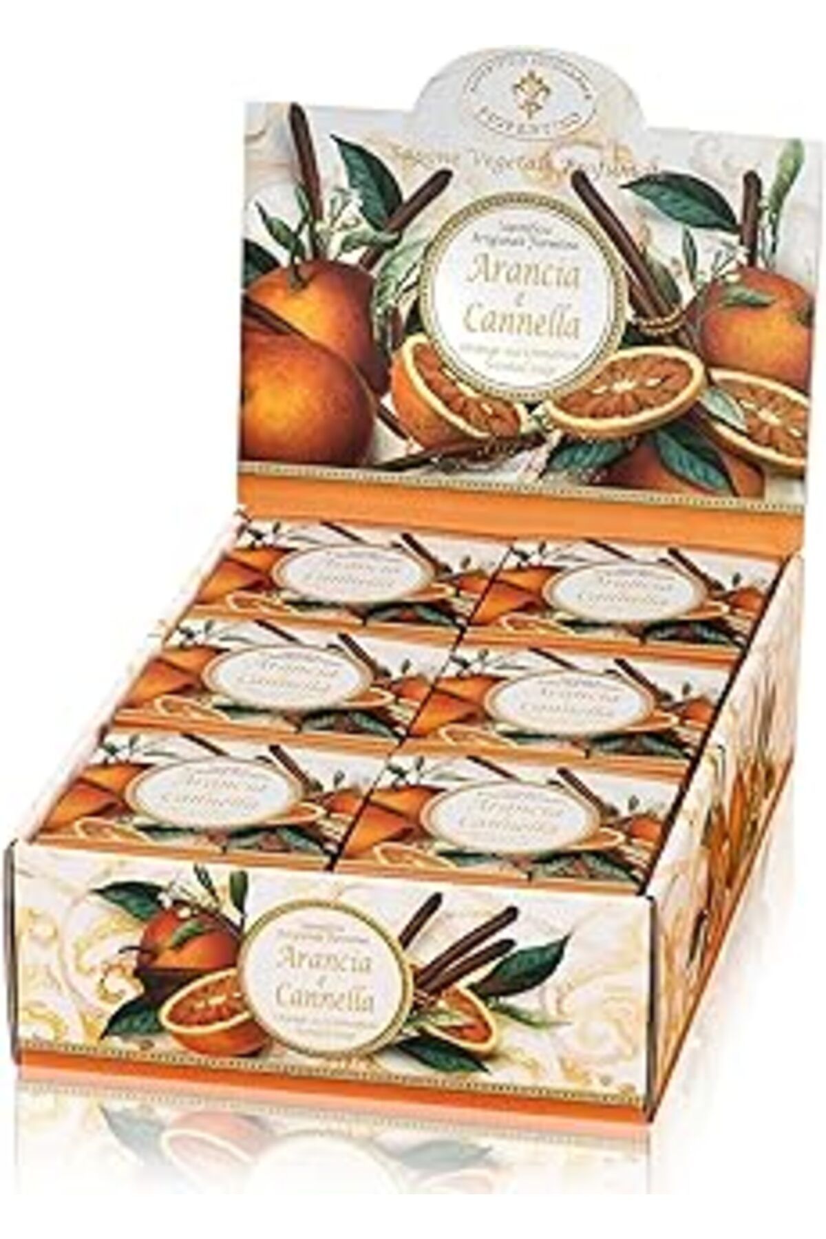 Mu Art Ahşap Saponificio Artigianale Fiorentino Sabun 100 Gr - Orange And Cinnamon