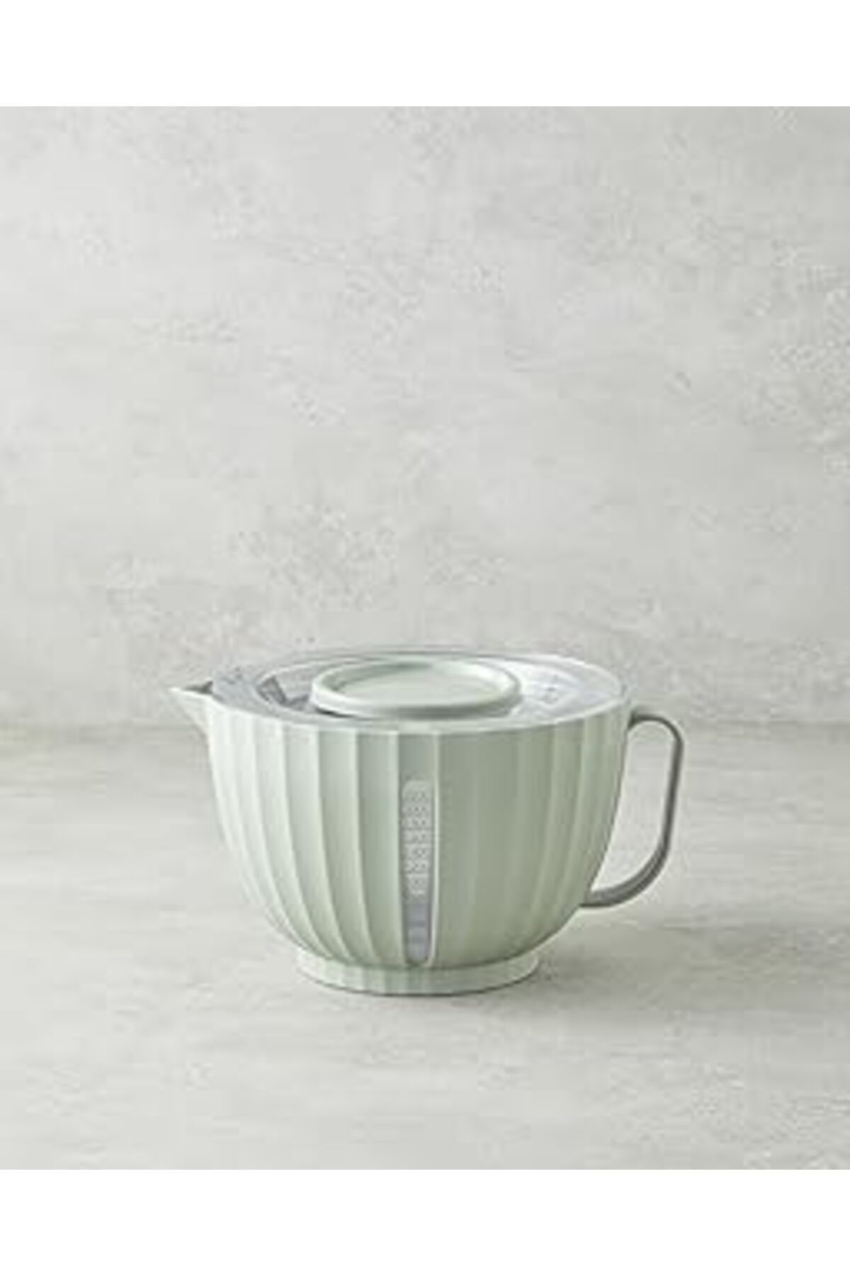 Mu Art Ahşap English Home Colessa Plastik 3 Parça Karıştırma Kabı 2,6 L Yeşil