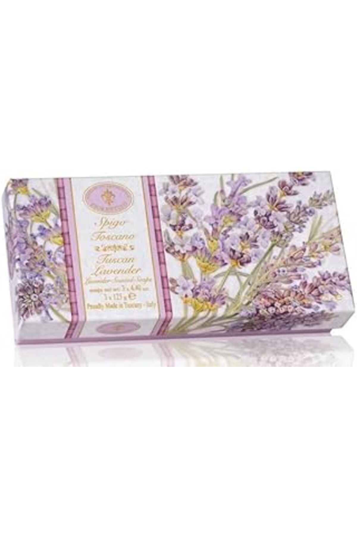 Mu Art Ahşap Saponificio Artigianale Fiorentino Sabun 3X125 Gr - Lavender