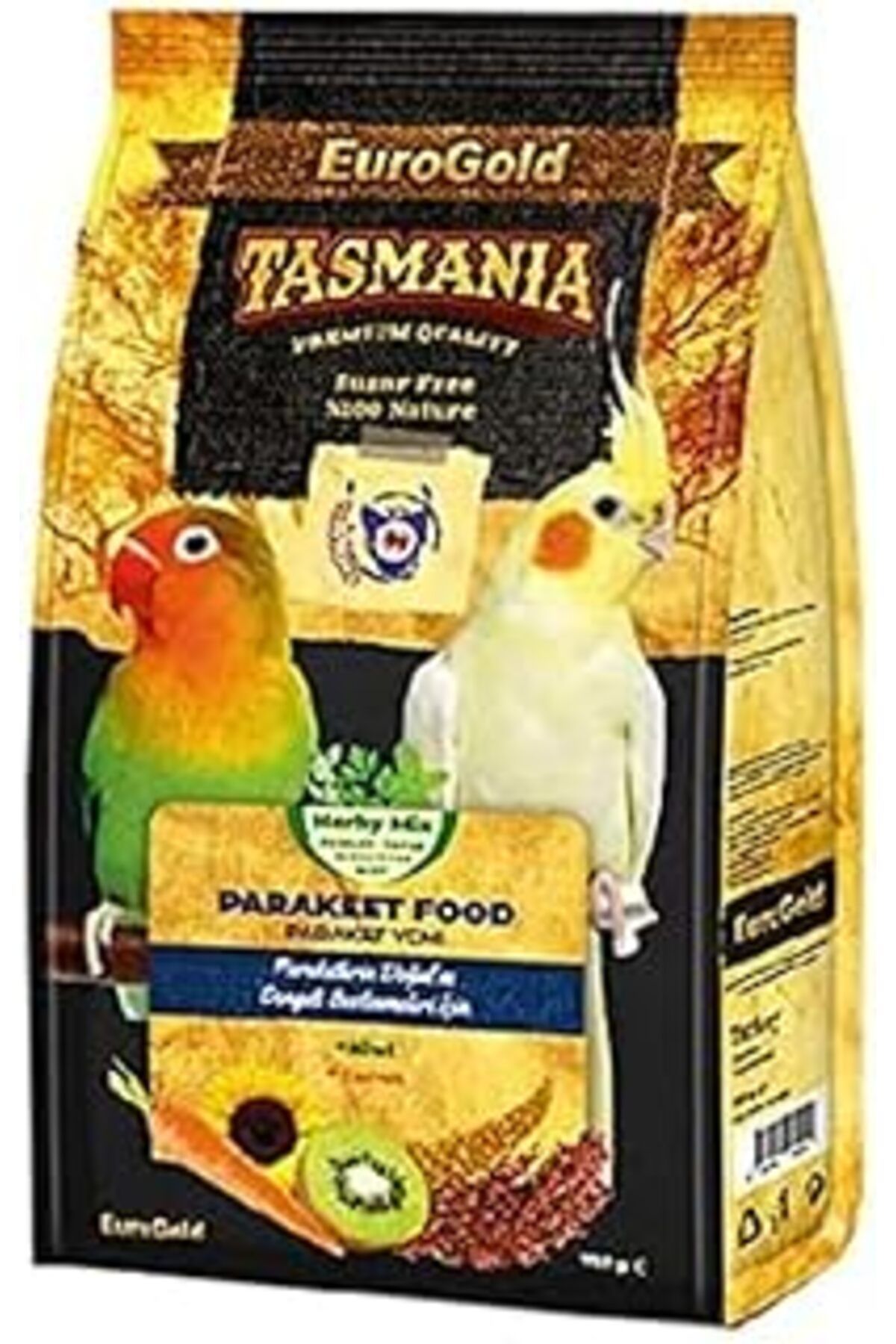 Mu Art Ahşap Eurogold World Tasmania Paraket Yemi 750 Gr