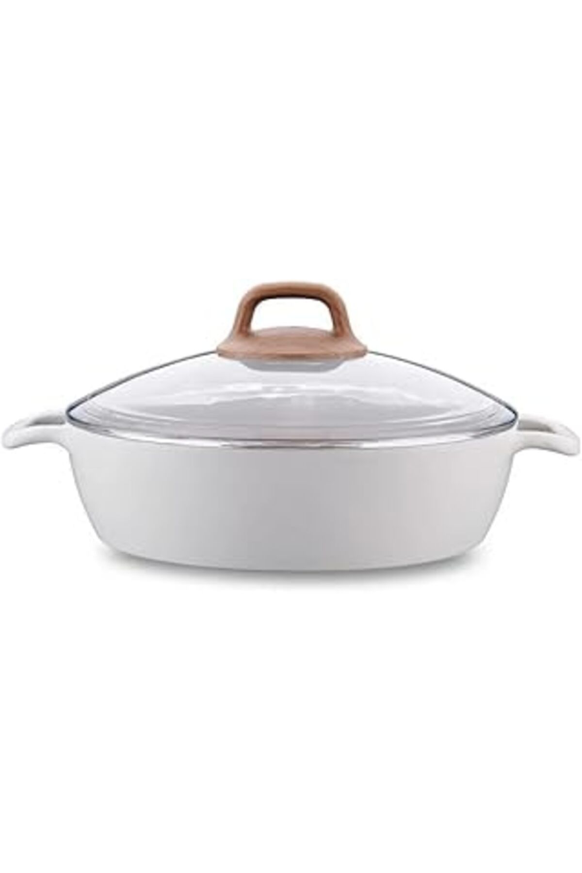 ASİTAN A2981 Seramik Kısa Tencere 24X6,5 Cm